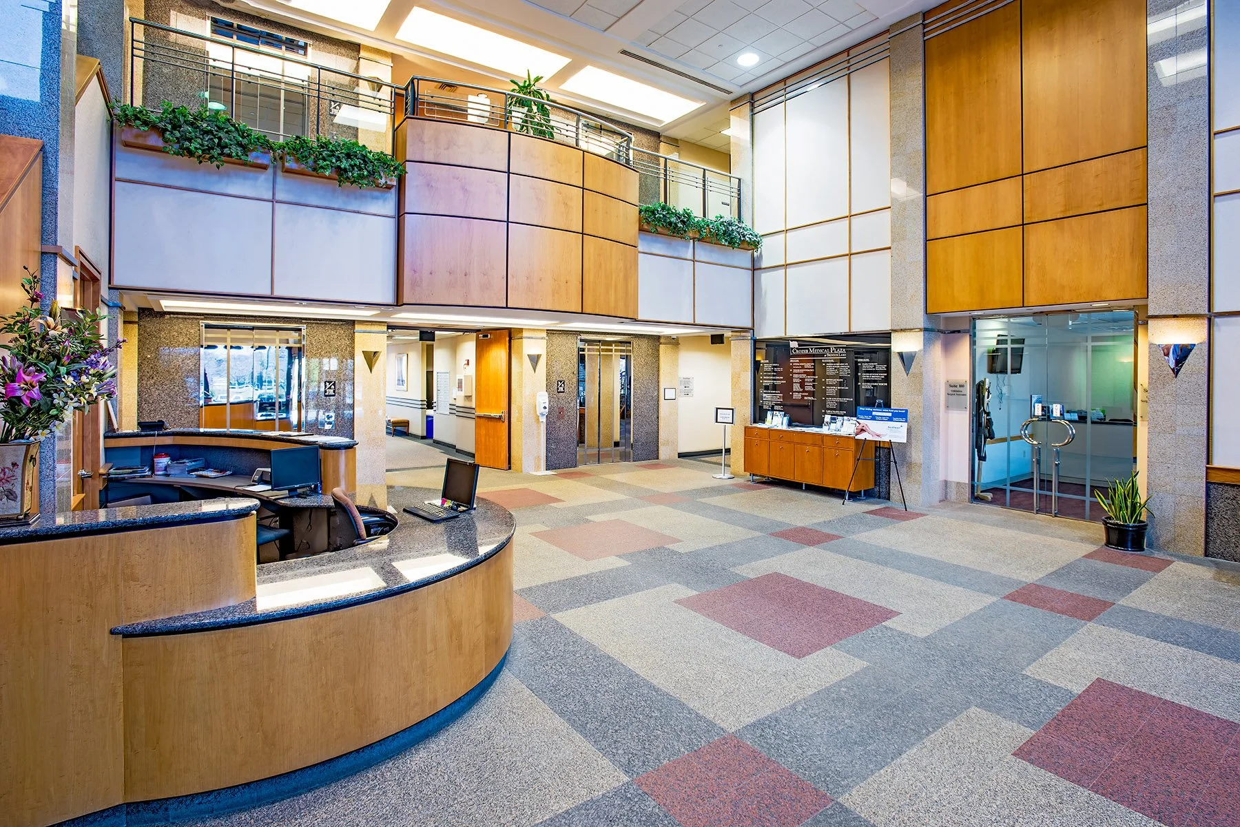 Medical Office Building Lobby - Glen Mills, PA