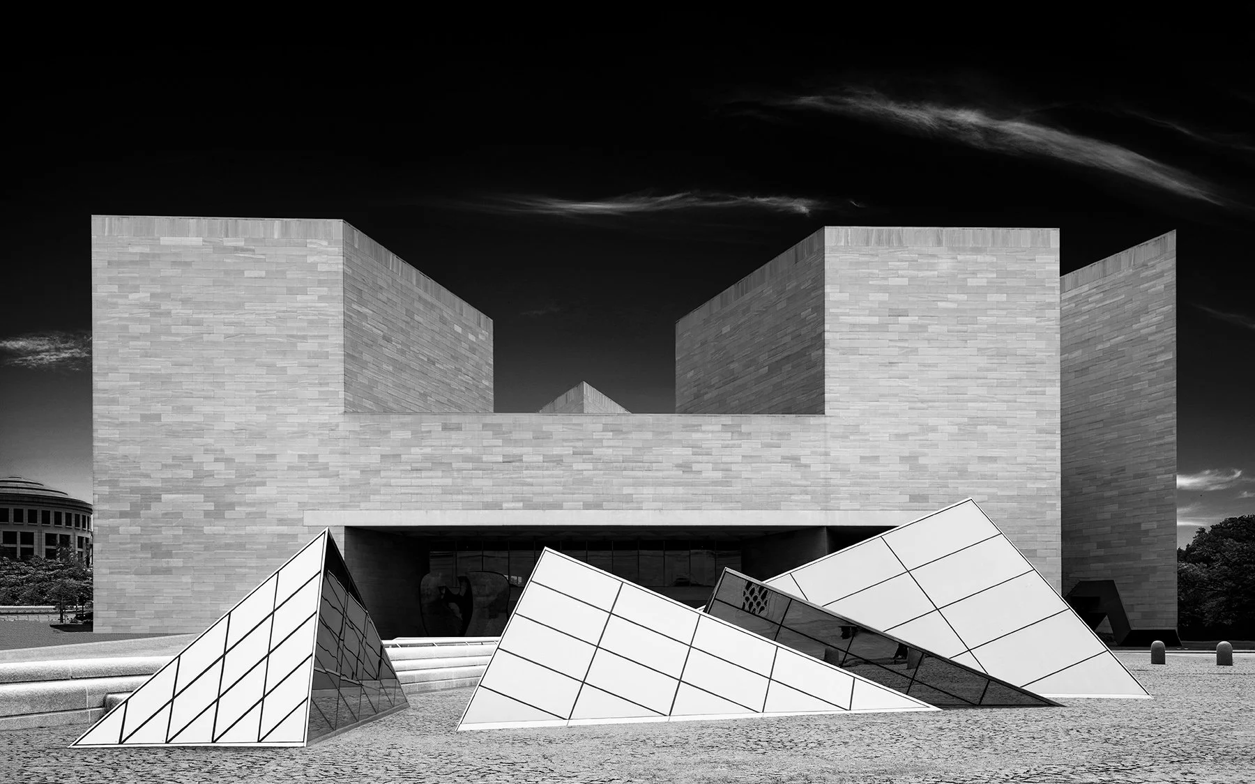 East Gallery Pyramids - National Gallery of Art