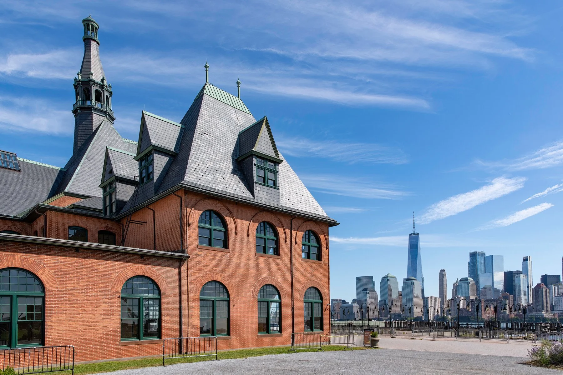Central Railroad Terminal with Lower Manhattan Skyline