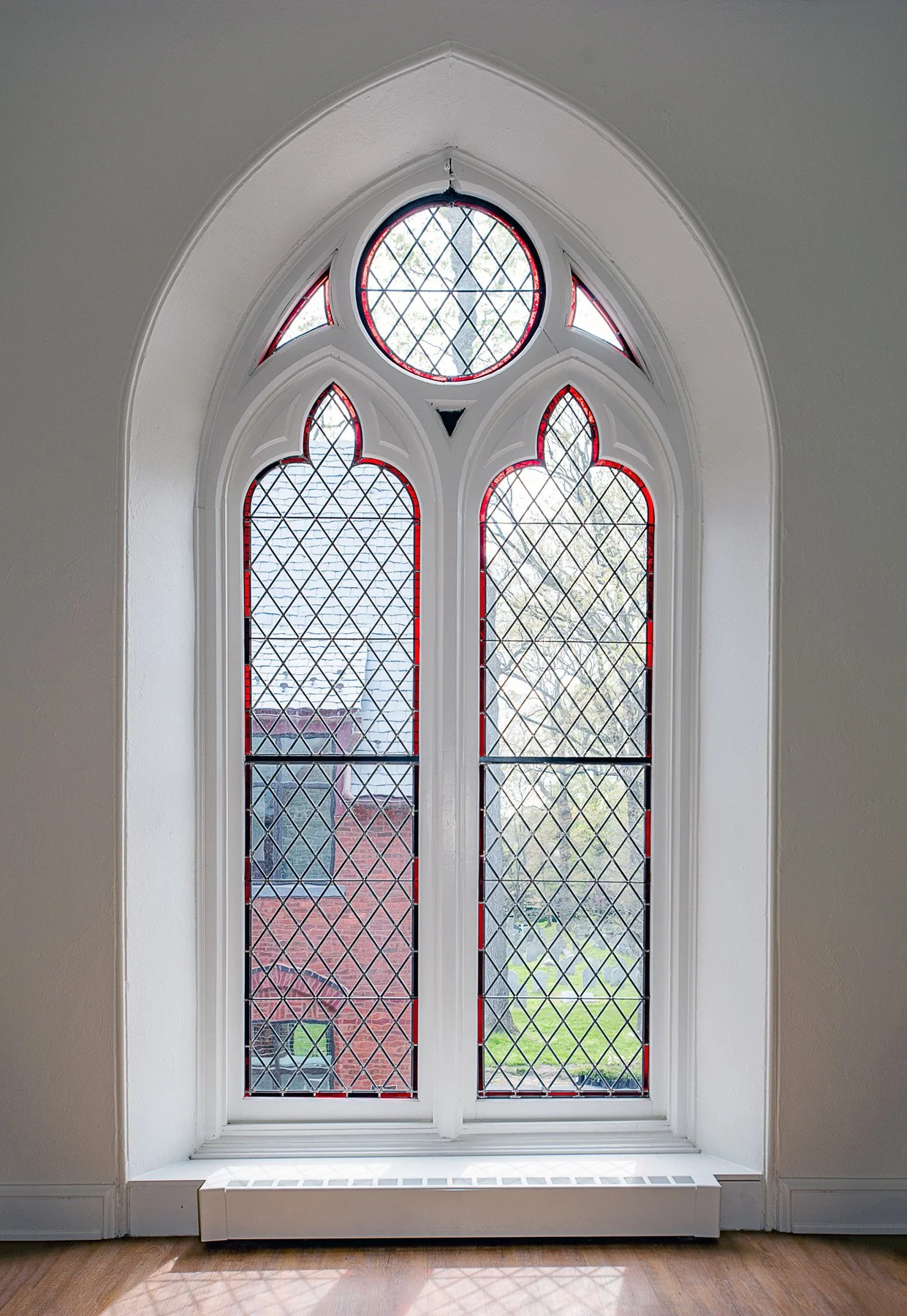 Window, Holy Redeemer Parish House