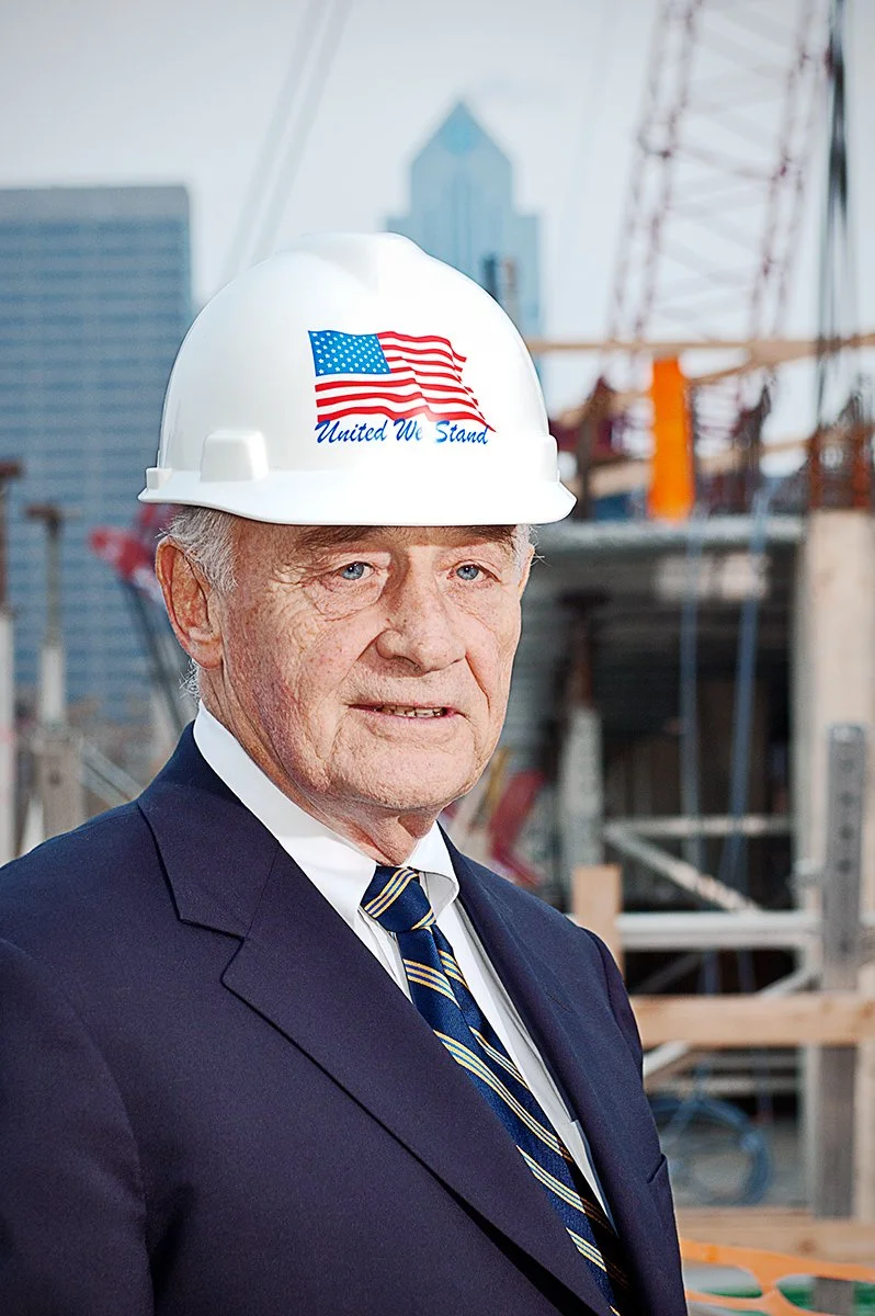 Executive Portrait on Construction Site