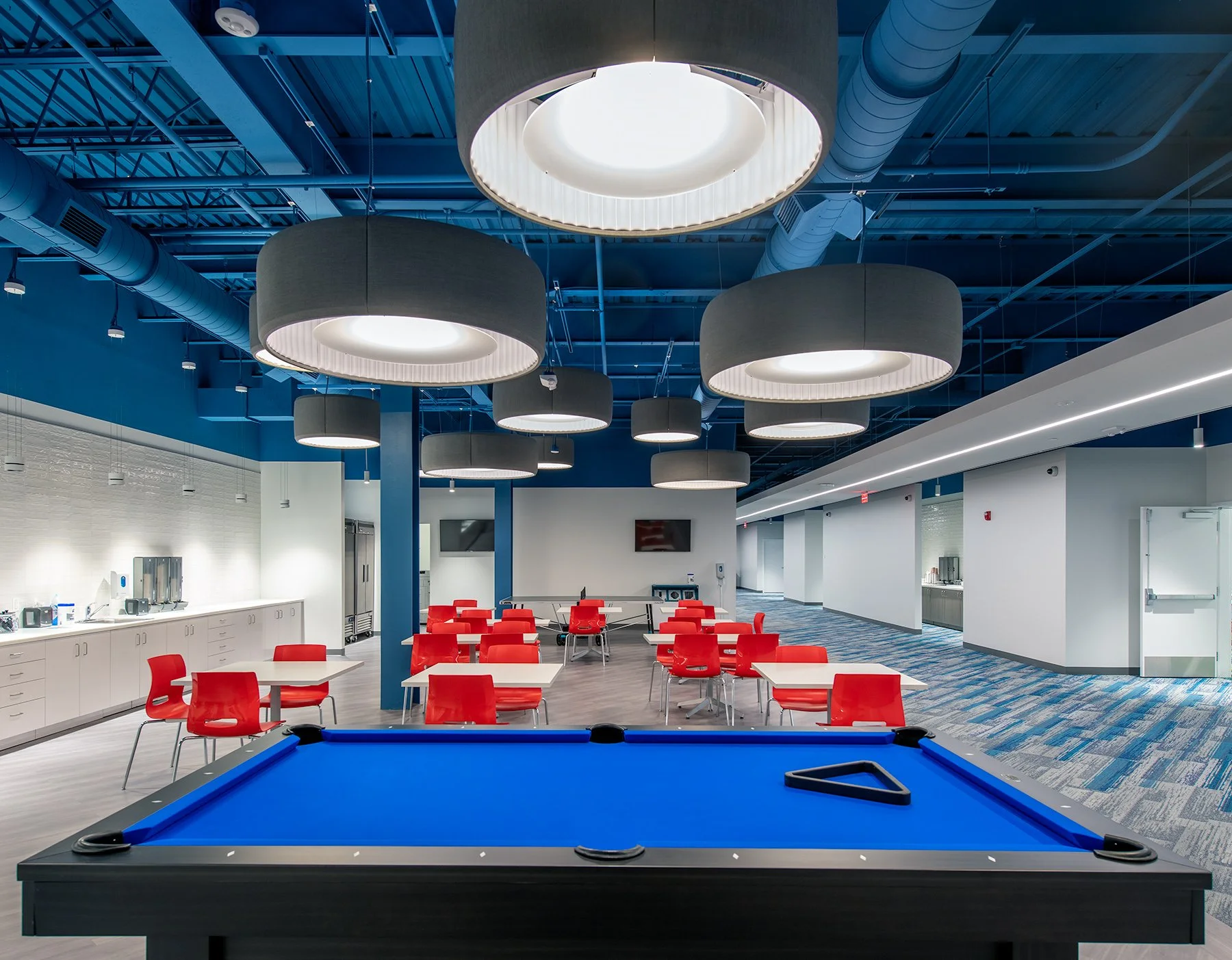 Corporate Employee Break Room