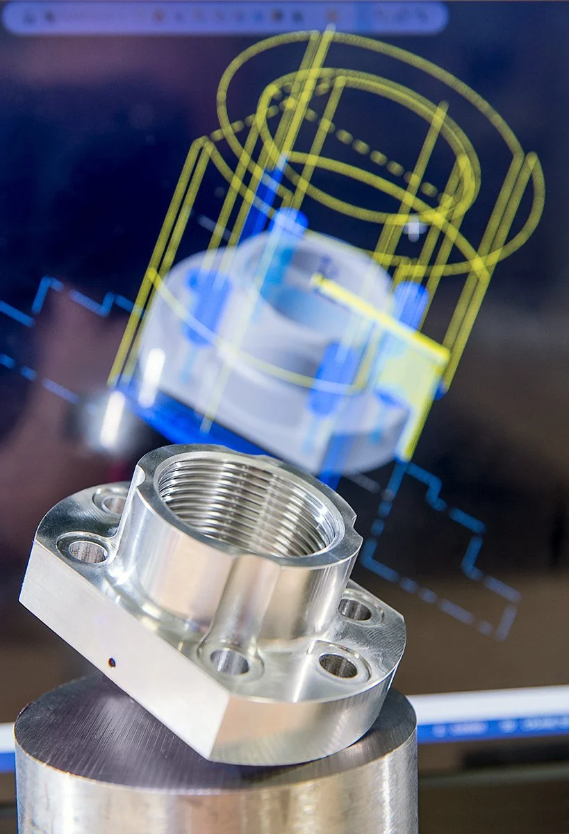 CAD-CAM Machined Part