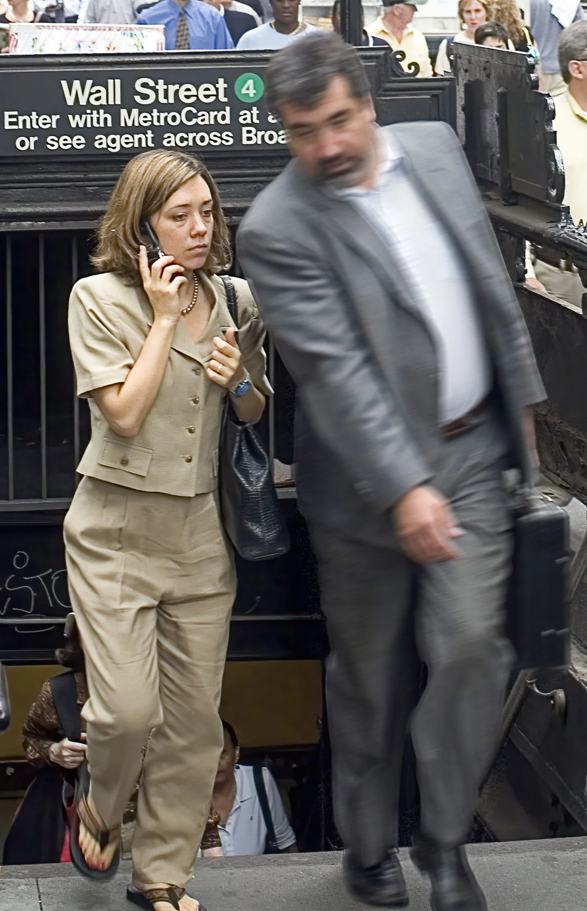 Wall Street Subway Exit © David Fonda.jpg