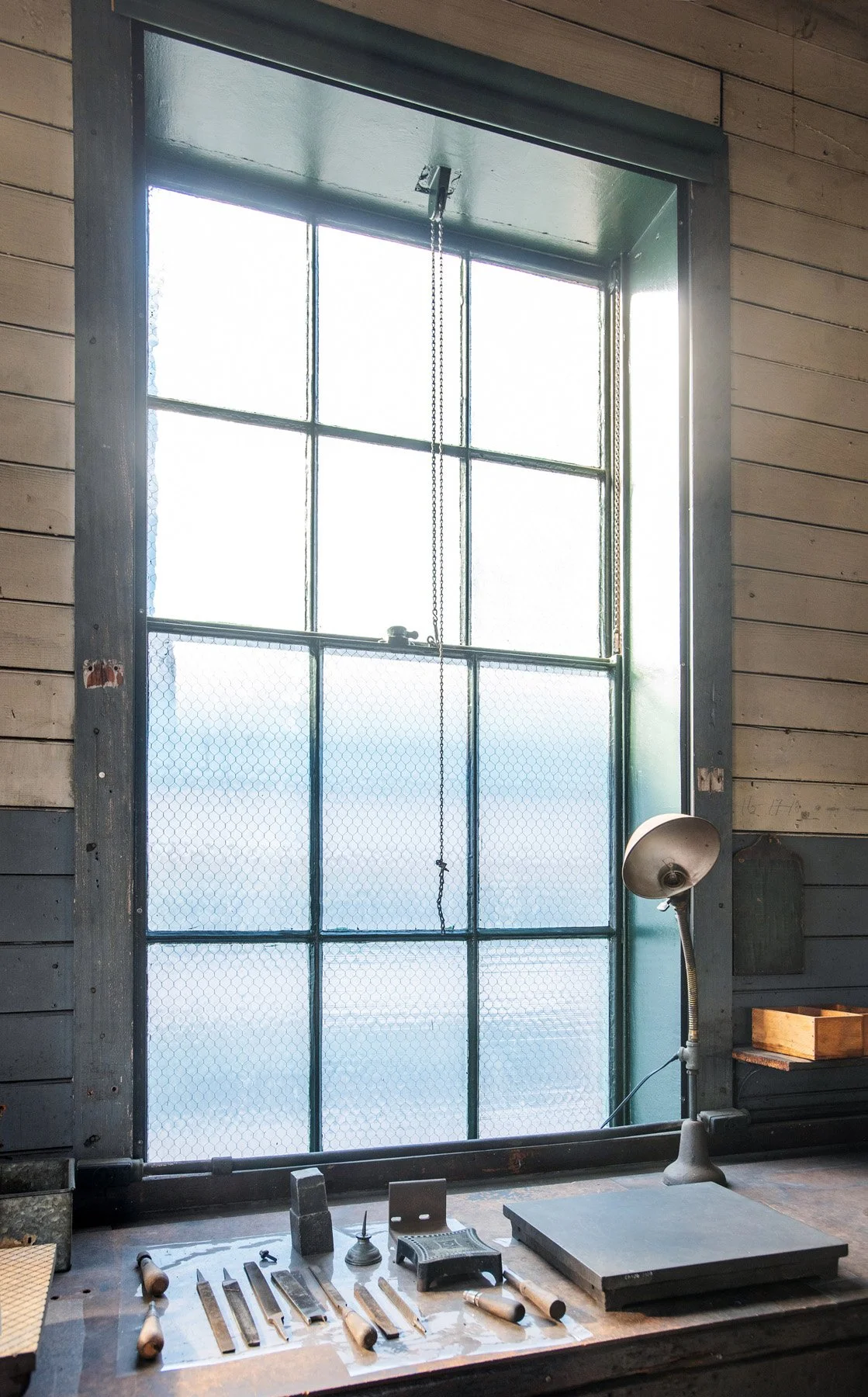 Thomas Edison Labs work station