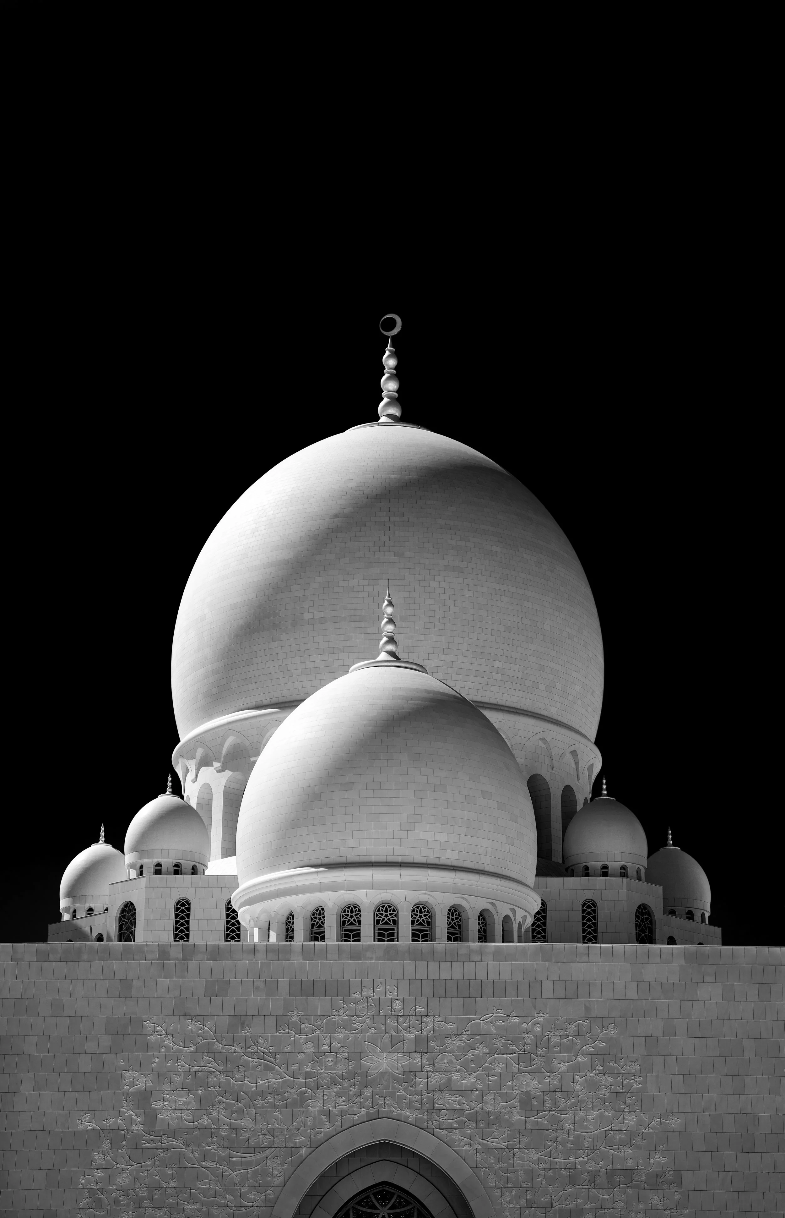 Domes of the Grand Mosque - Abu Dhabi