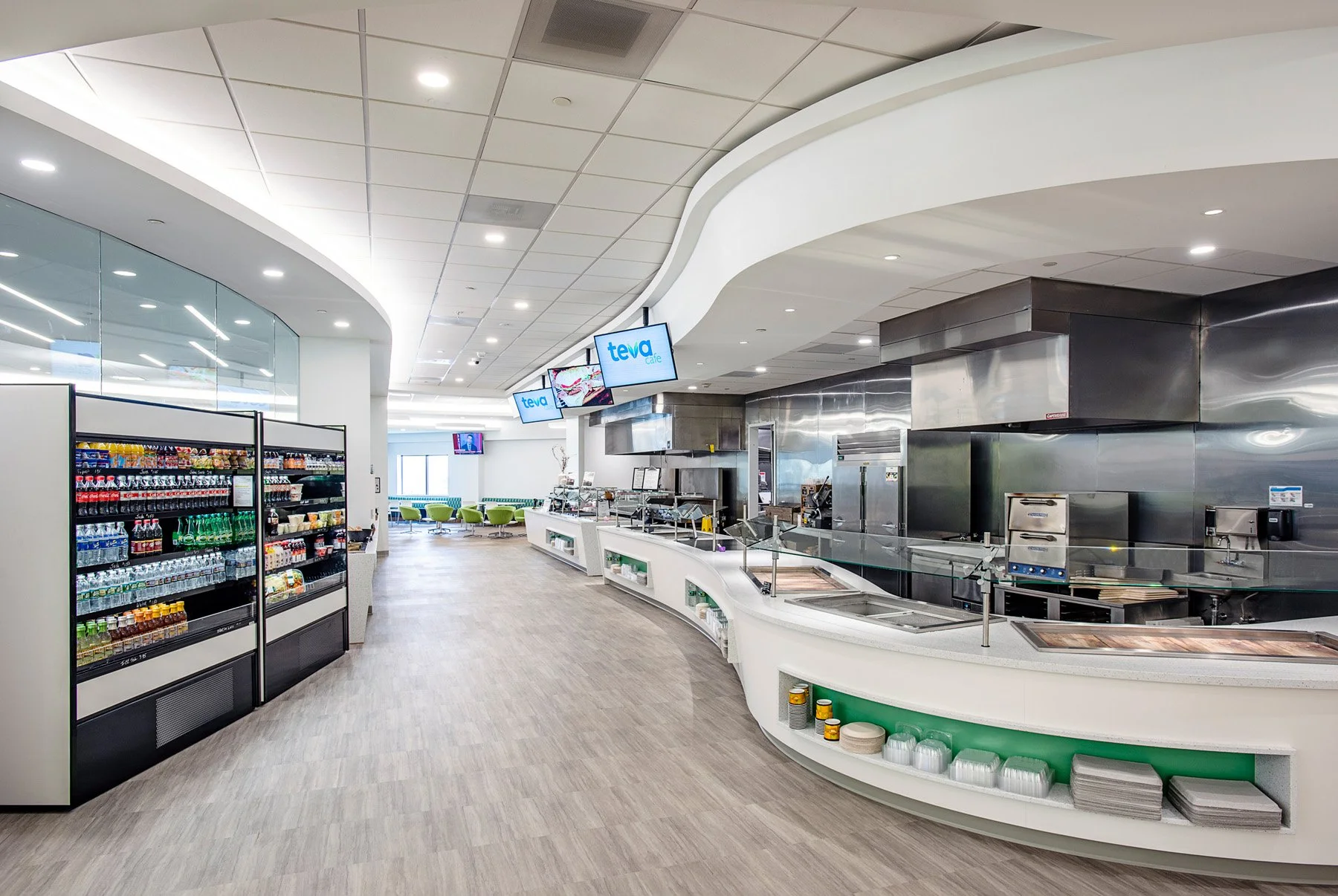Serving Counter, Dinning Room - Corporate Training Center © David Fonda.jpg