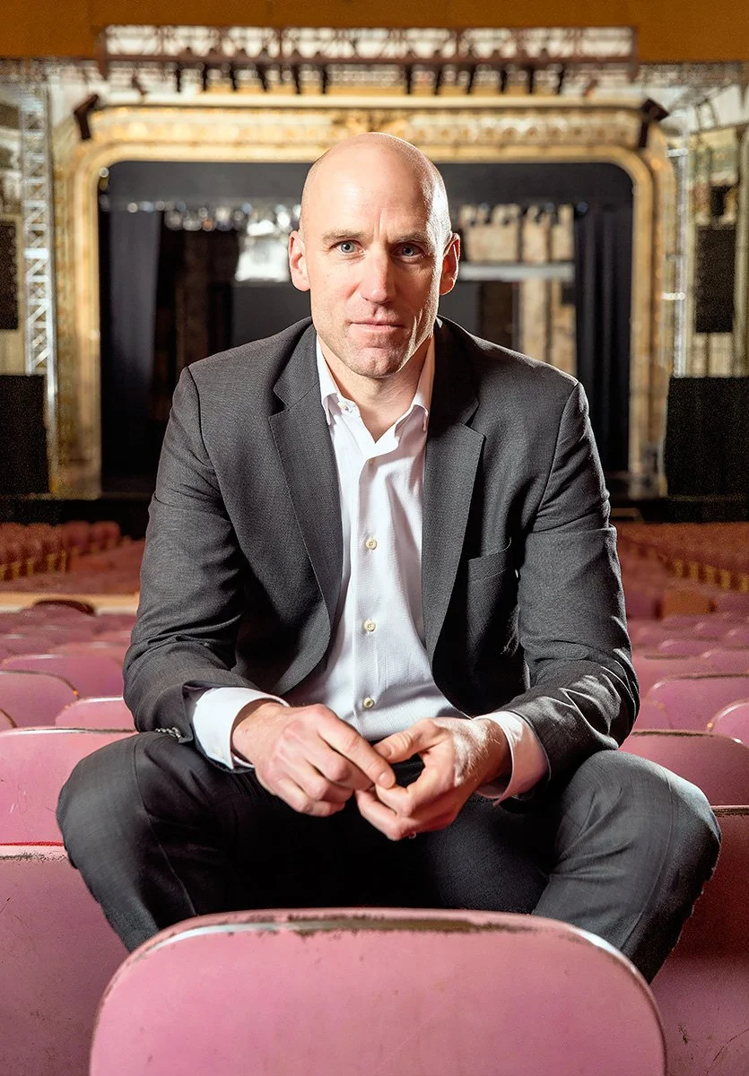 Editorial Portrait of Lawyer / Musician