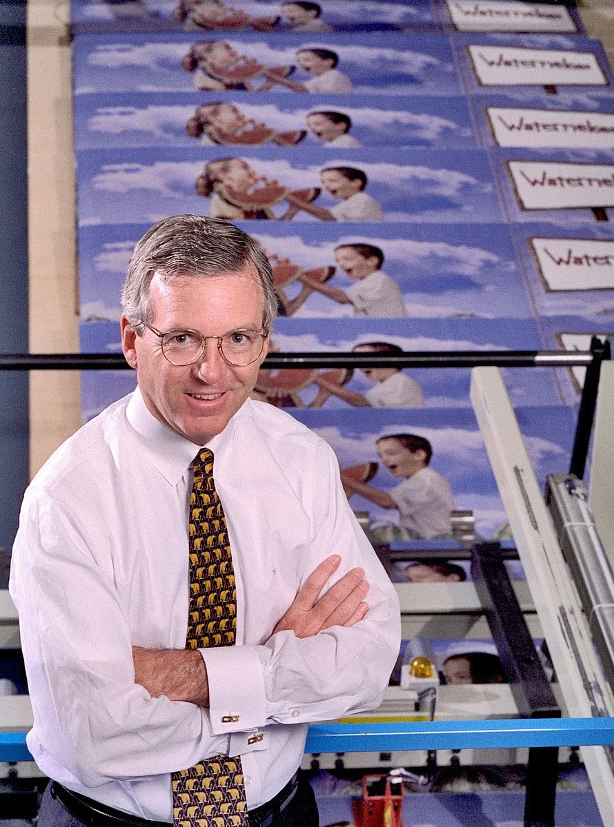 Executive Portrait in Printing Plant