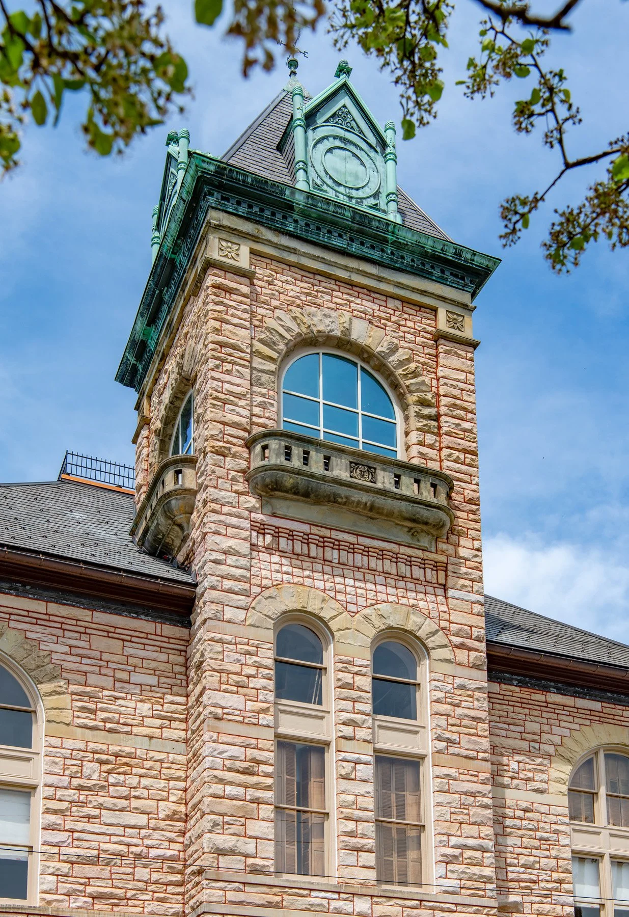 Tower,  Monroe  County  Courthouse,  Stroudsburg,  PA