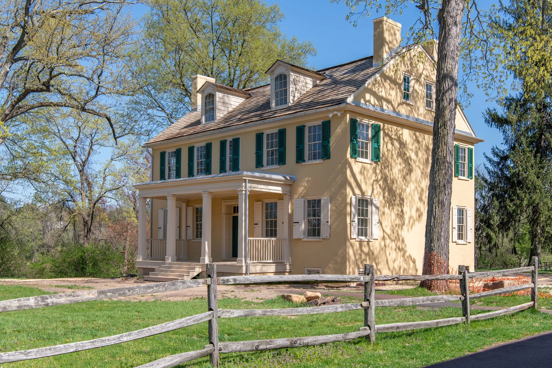 Mahlon Taylor House, Washington's Crossing Historic Park, PA