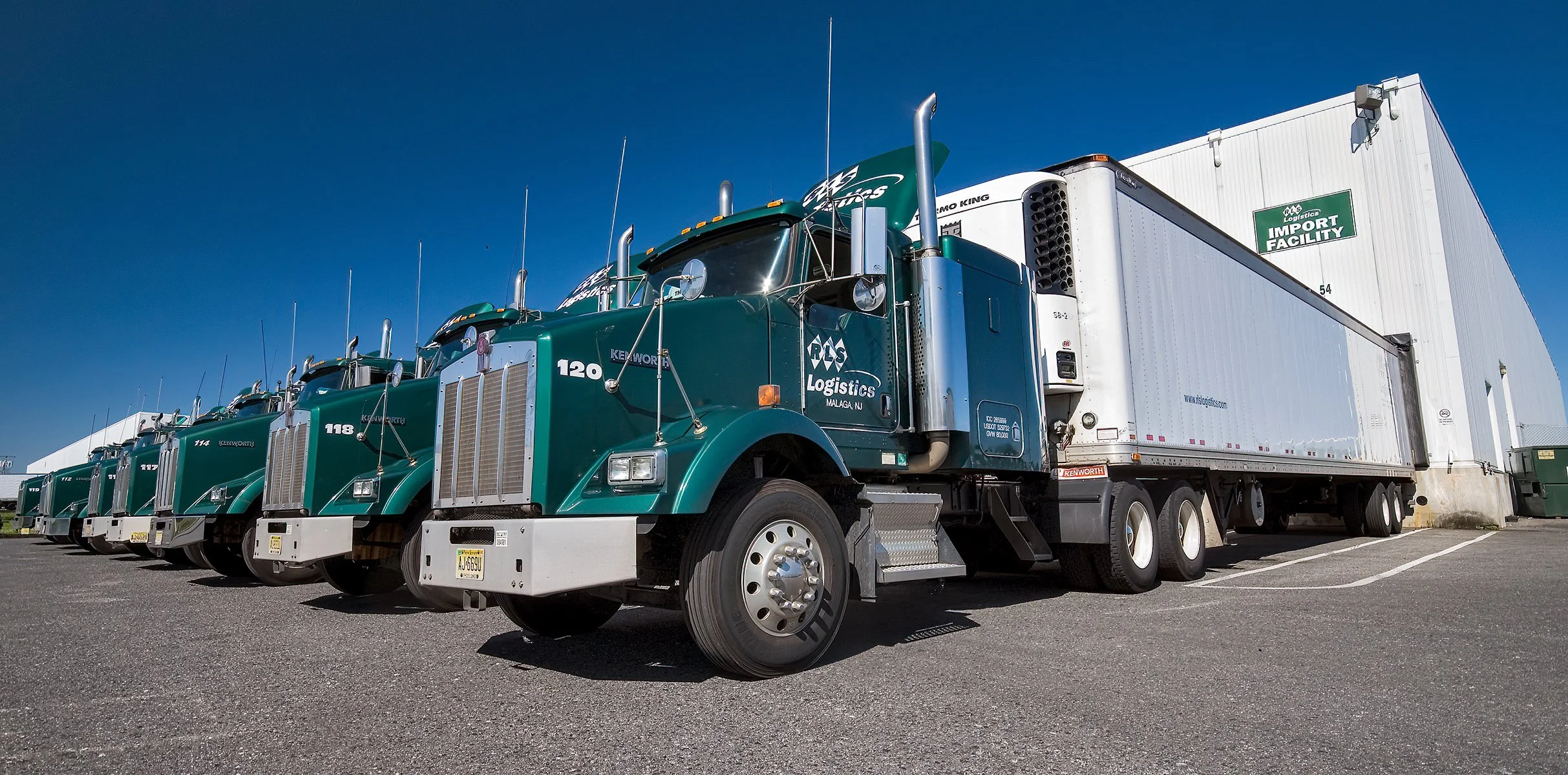 Trucks Loading  at Warehouse, Malaga, NJ