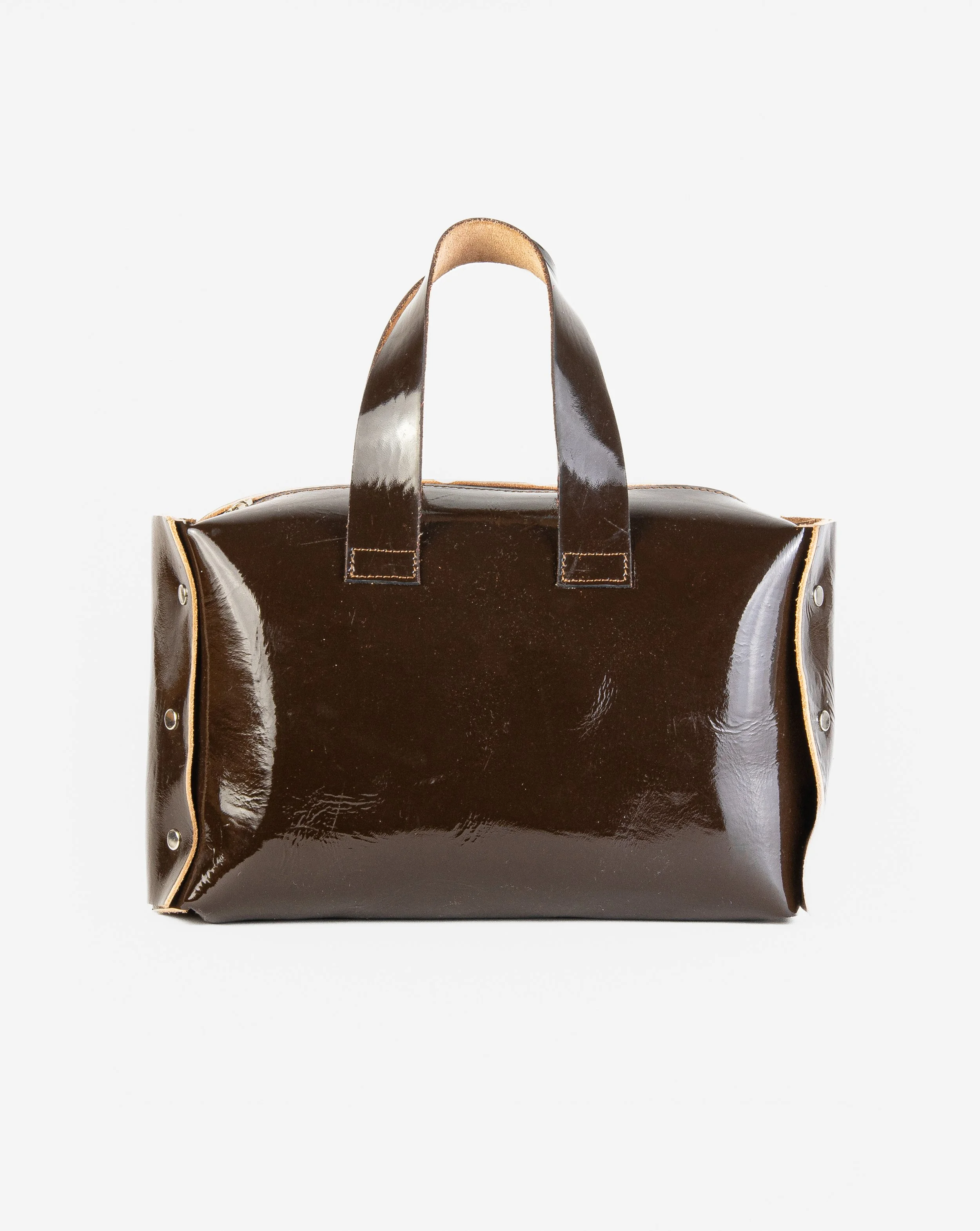 Rendezvous Handbag - Shiny Brown