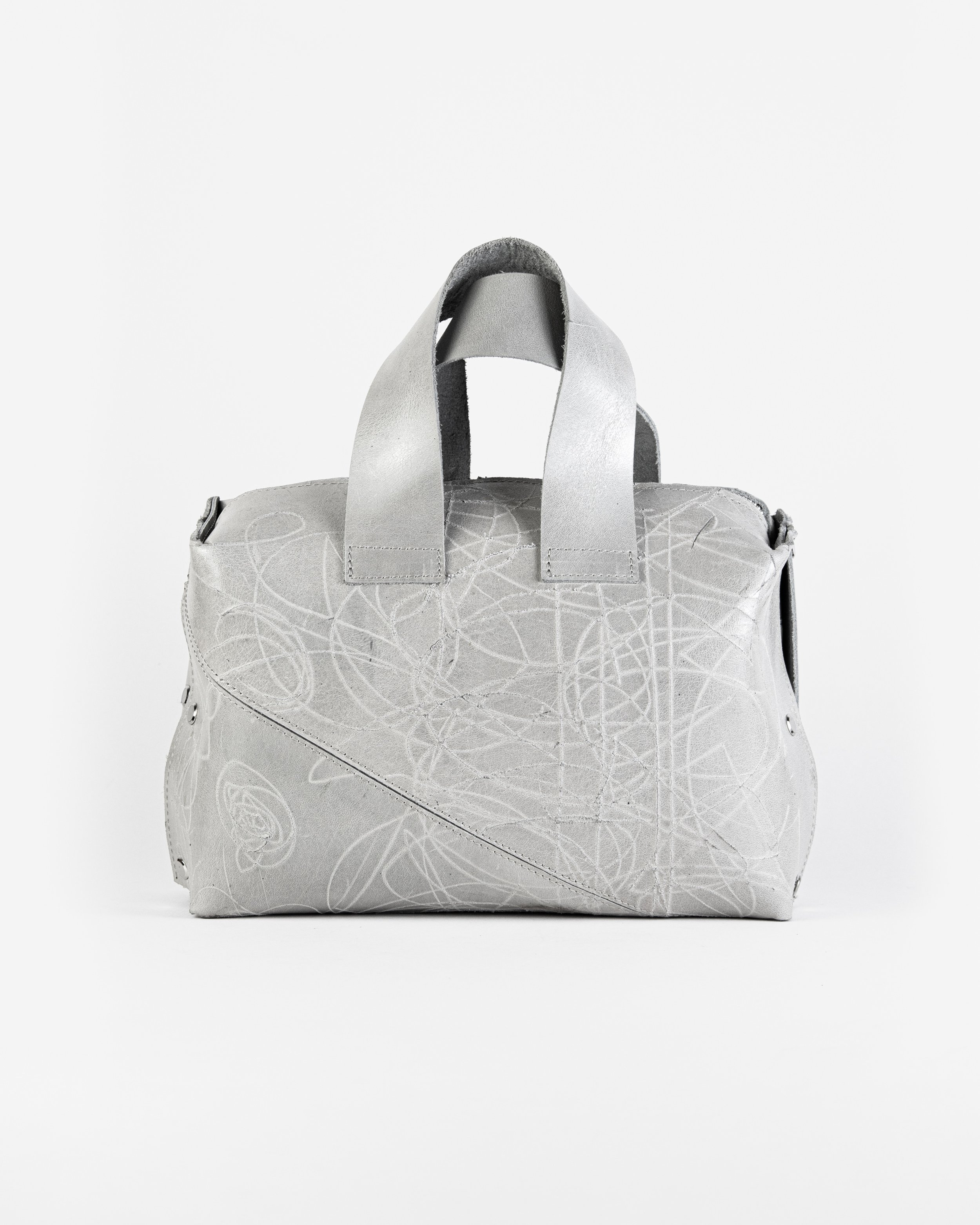 Rendezvous Handbag - Scratched Grey