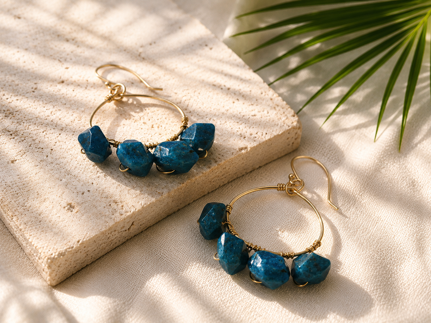 Ocean Rhythm Hoops — Apatite