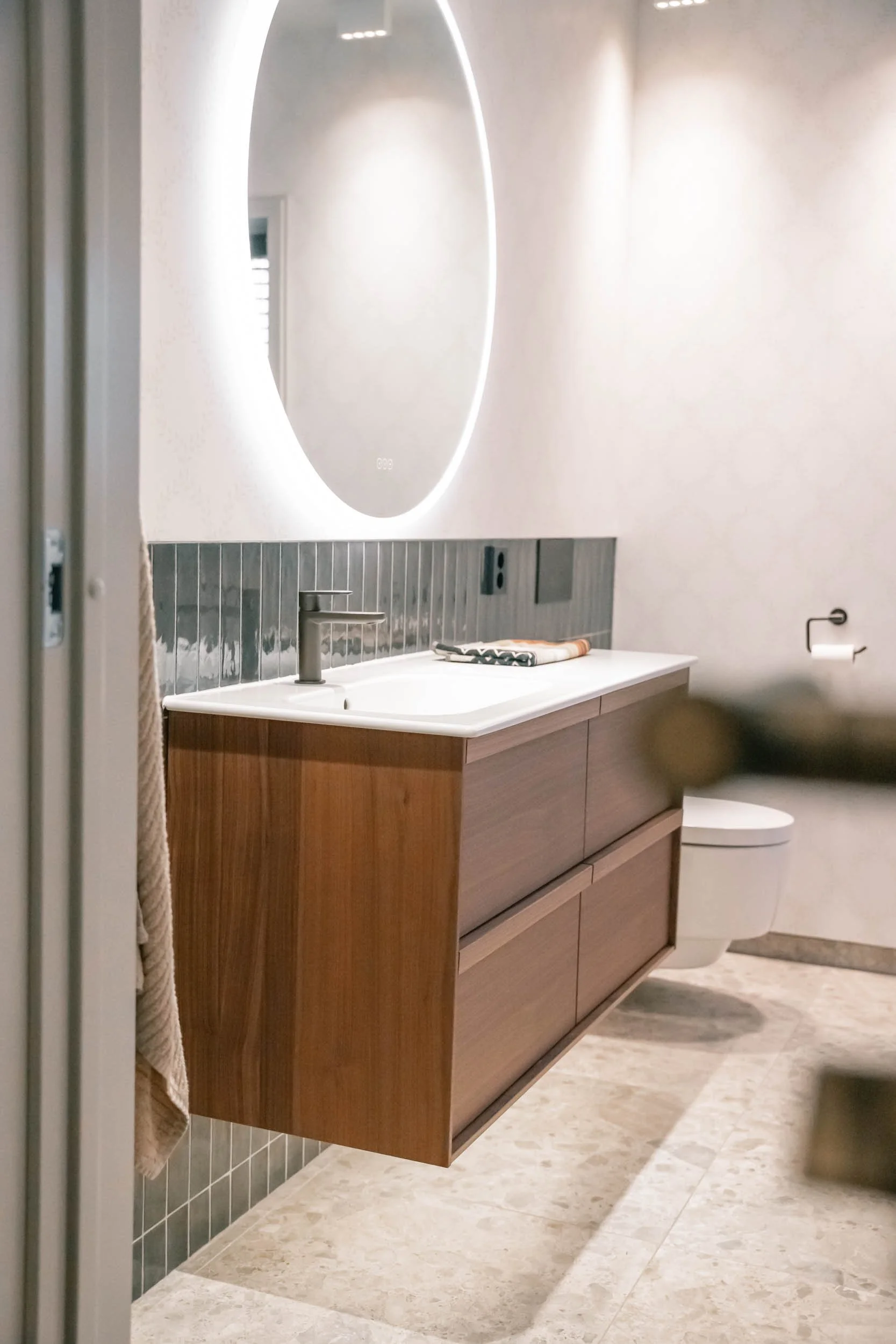 Referansebilde av ferdig baderom levert av K. Lund