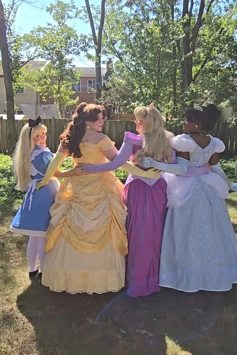 Princess party entertainer in Northern Virginia at a birthday celebration