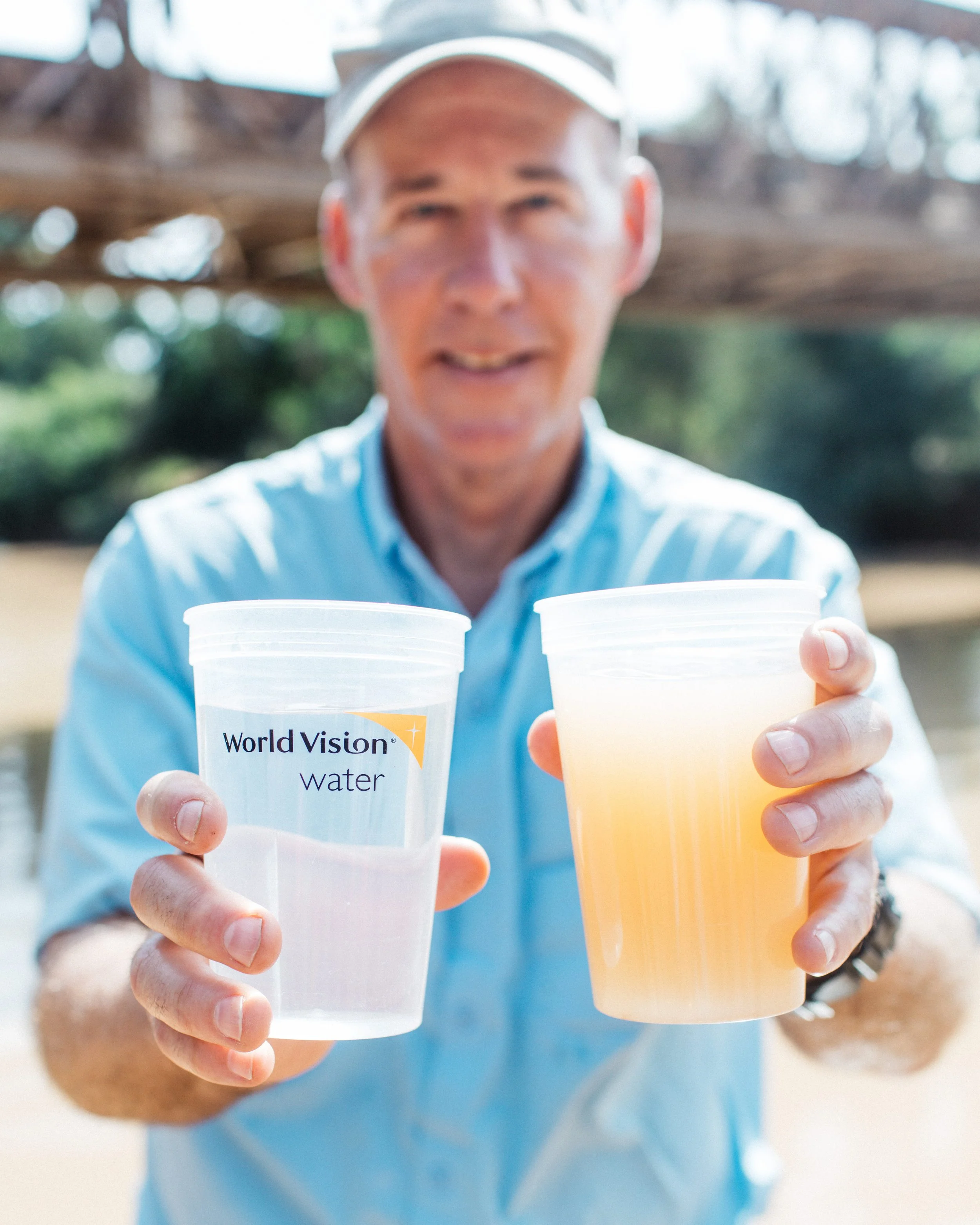 The power of the P&G packets to purify water is astounding.