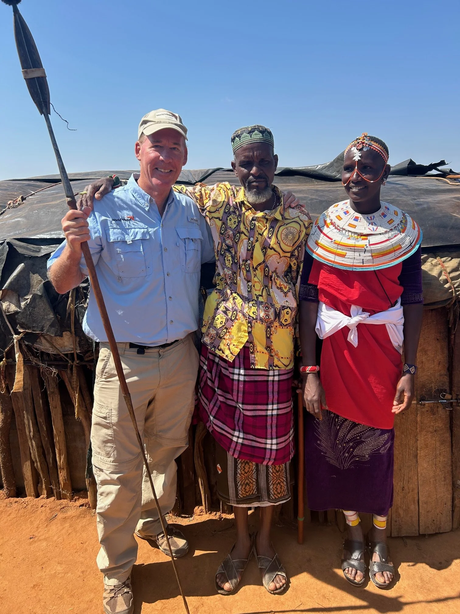 Biblia and Lantangiyan in Samburu, Kenya, welcomed me to their home. They went from extreme poverty to thriving because of World Vision’s Beyond Access effort.