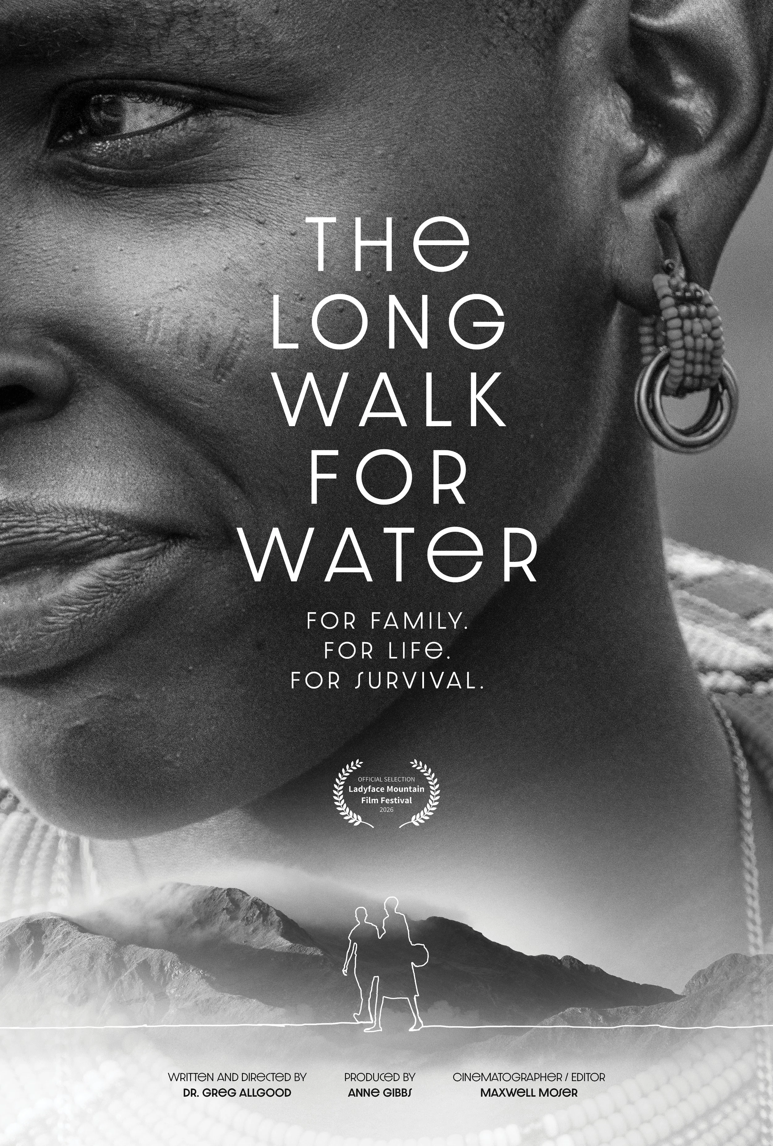 Poster for the film "The Long Walk for Water"