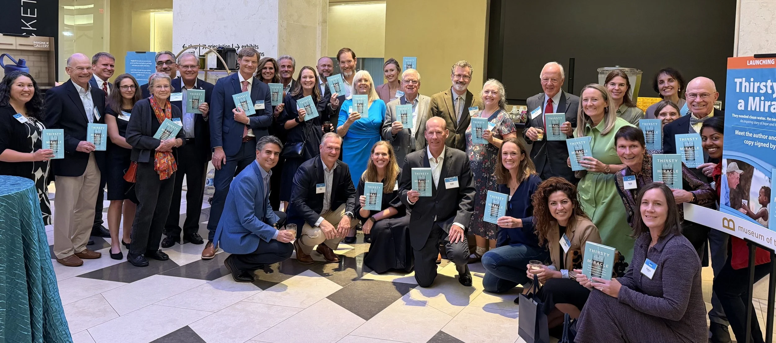 Book launch at Museum of the Bible.