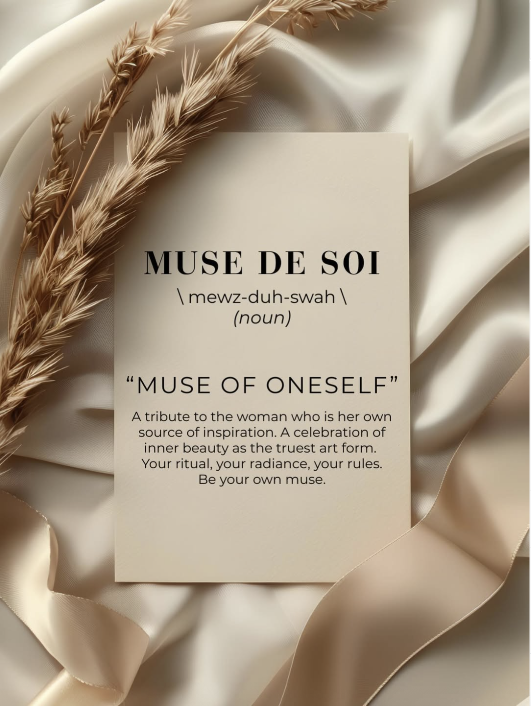 MUSE DE SOI Definition
