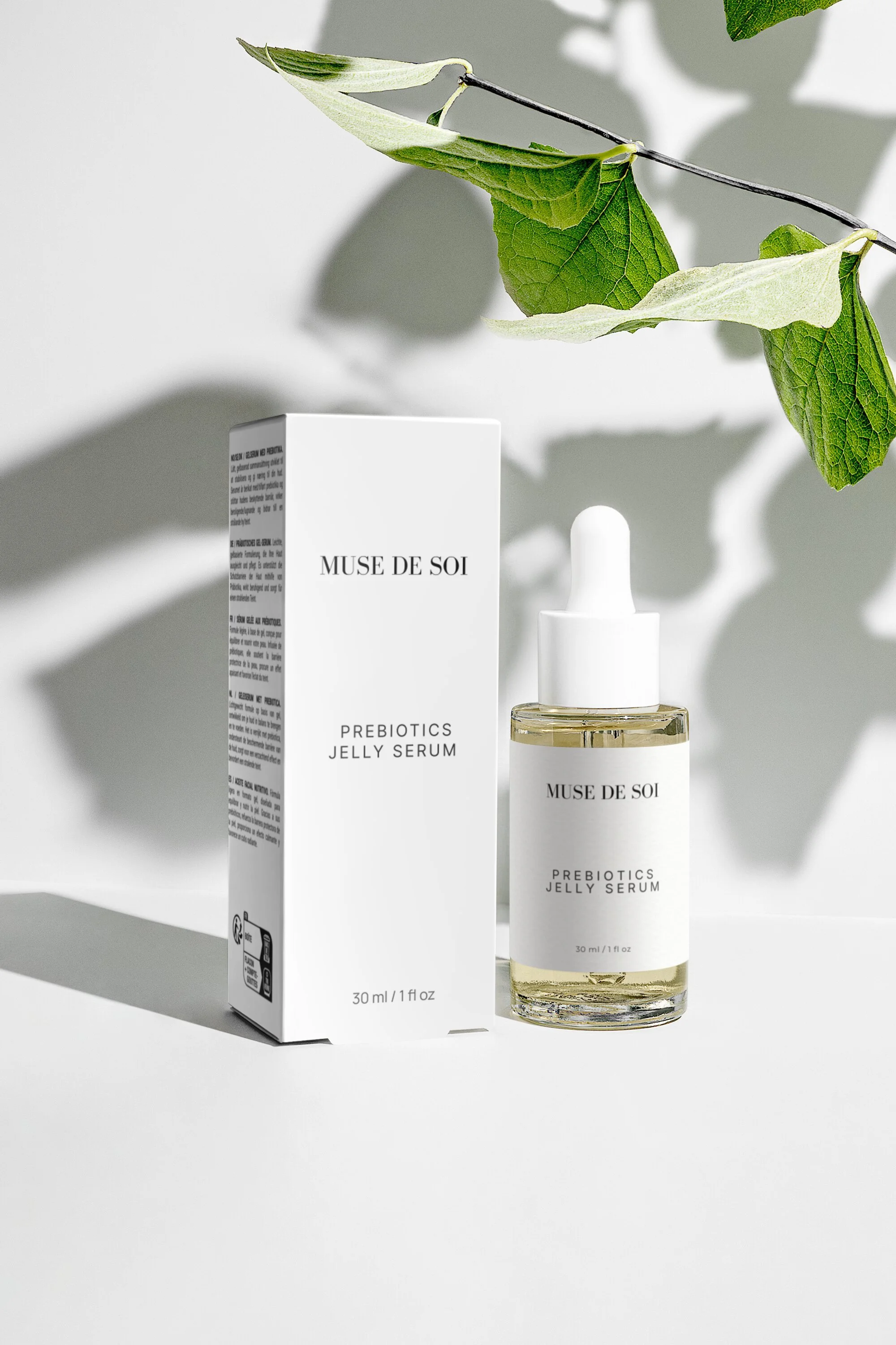 Prebiotic jelly serum