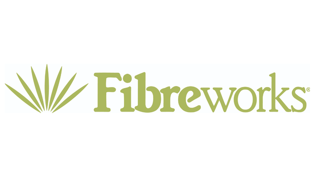 Fiberworks logo with a stylized green plant icon and the word 'Fiberworks' in green text.