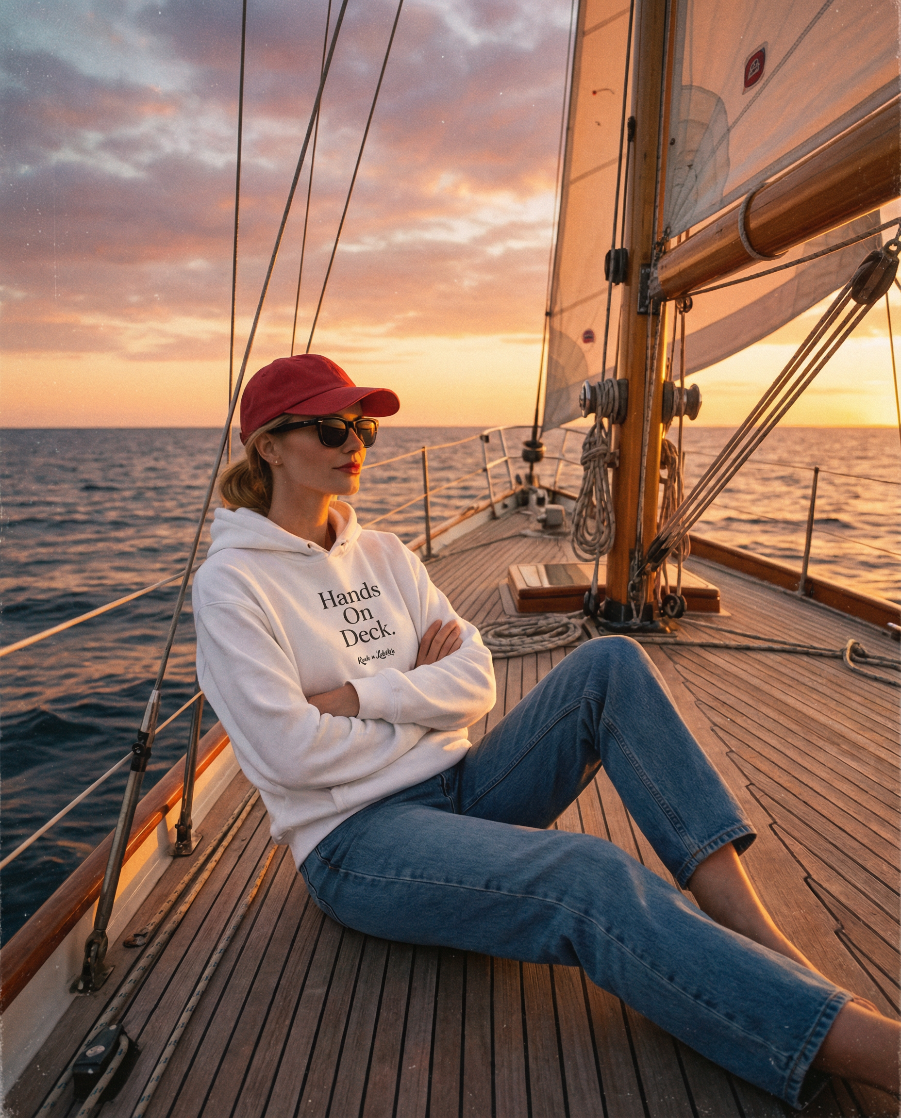 Hands on deck hoodie womens 2.png