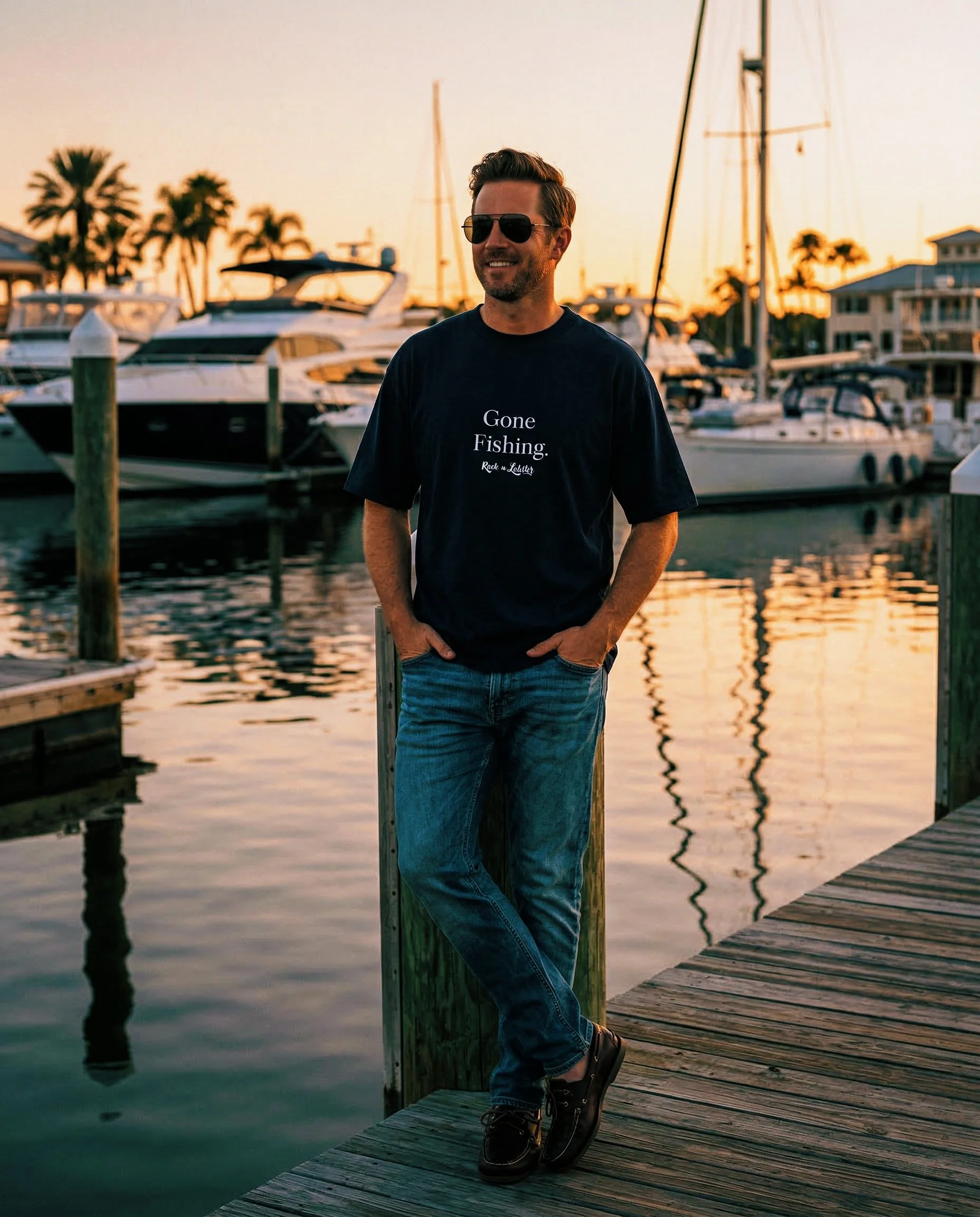 Gone fishing edit man navy tshirt 2.jpeg