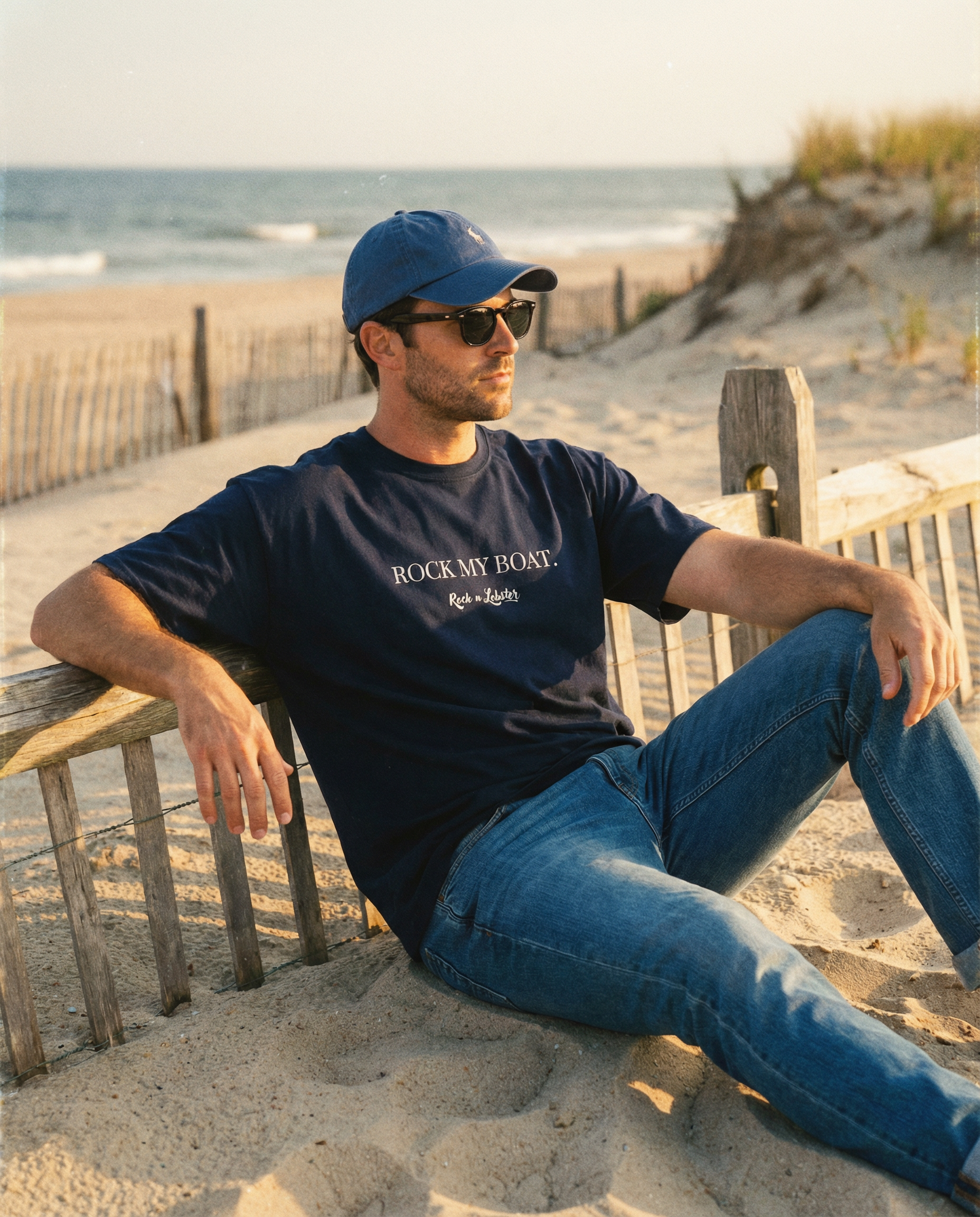 Rock My boat photo image navy tshirt male beach 1 .png