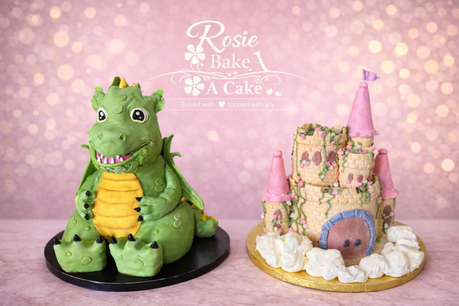 WM Princess and dragons cakes.png