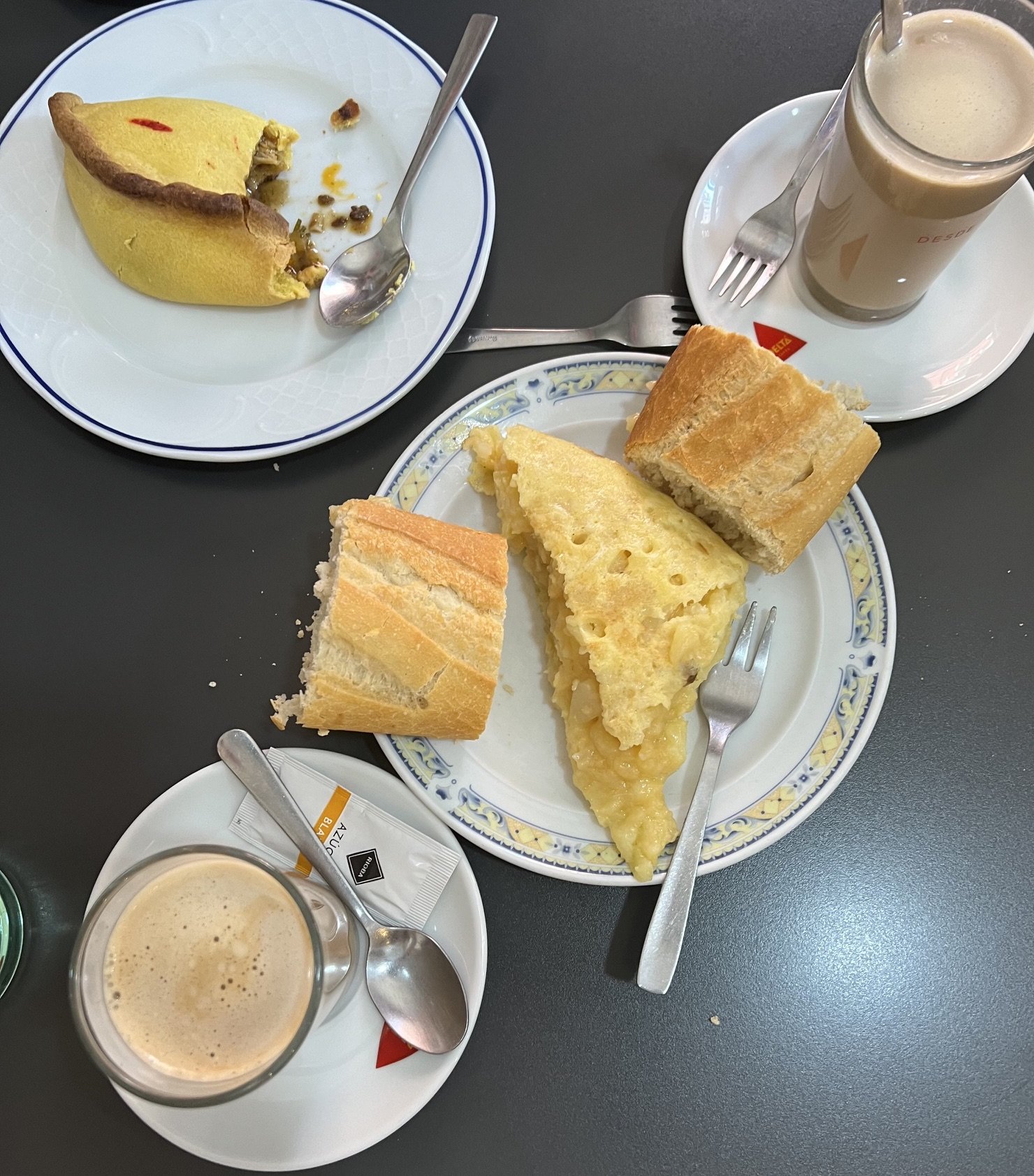 Breakfast in Spain: Tortilla!