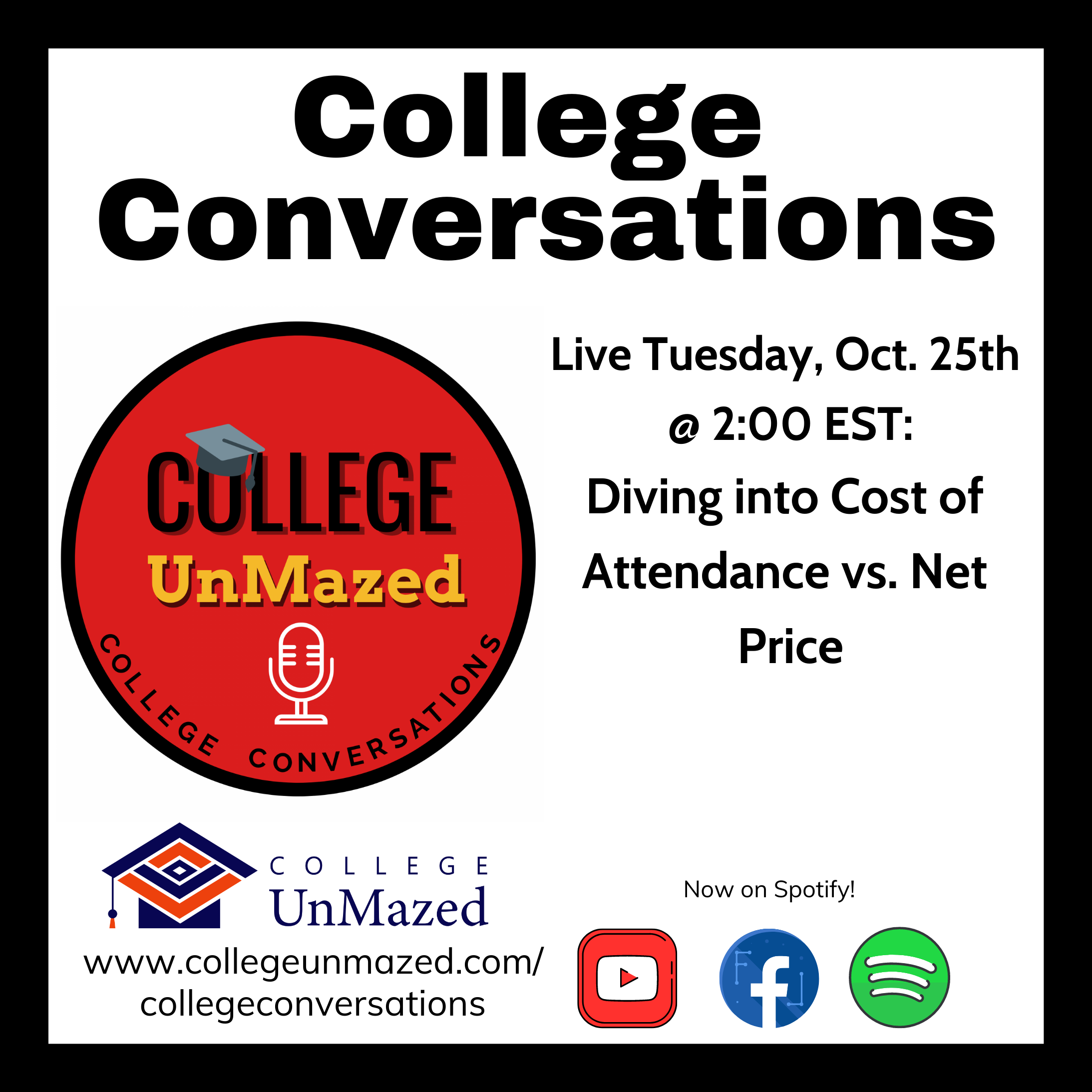 Episode 6: Diving into Cost of Attendance versus Net Price: Helping Families Understand the True Cost of College