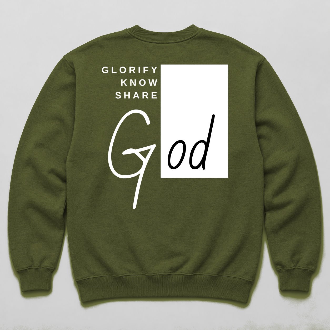 Crewneck Olive Glorify.png