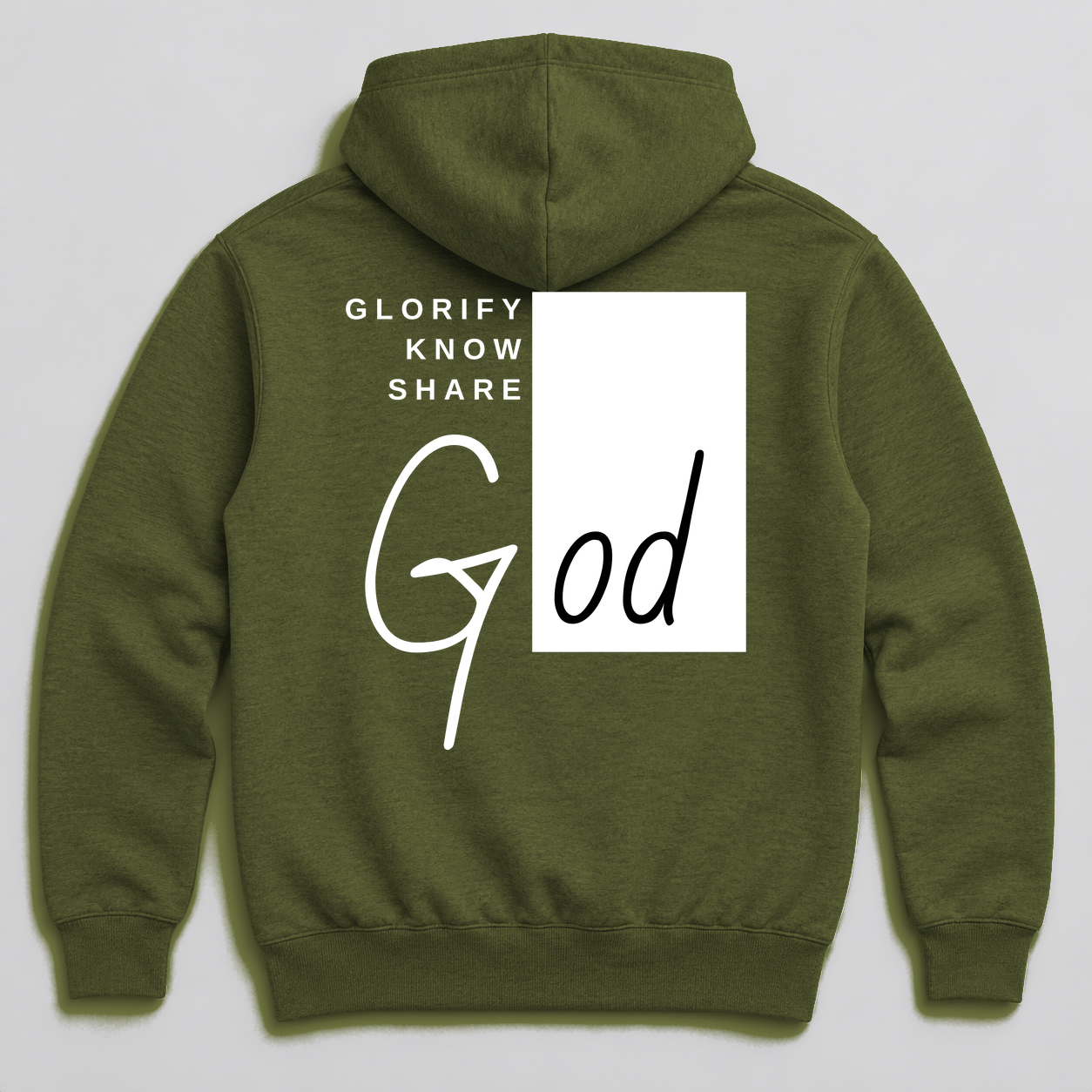 Hoodie Olive Glorify.png