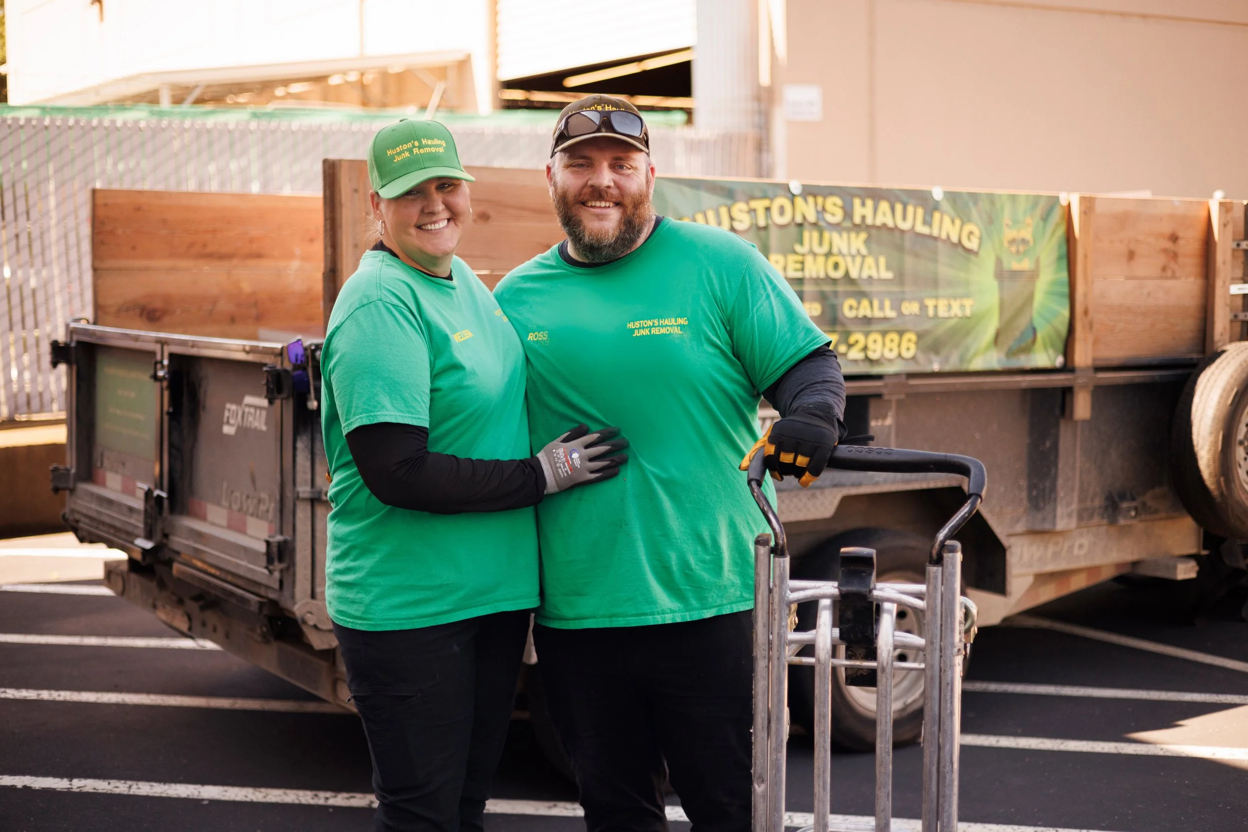 Community Spotlight: Thank You to Huston’s Hauling Junk Removal