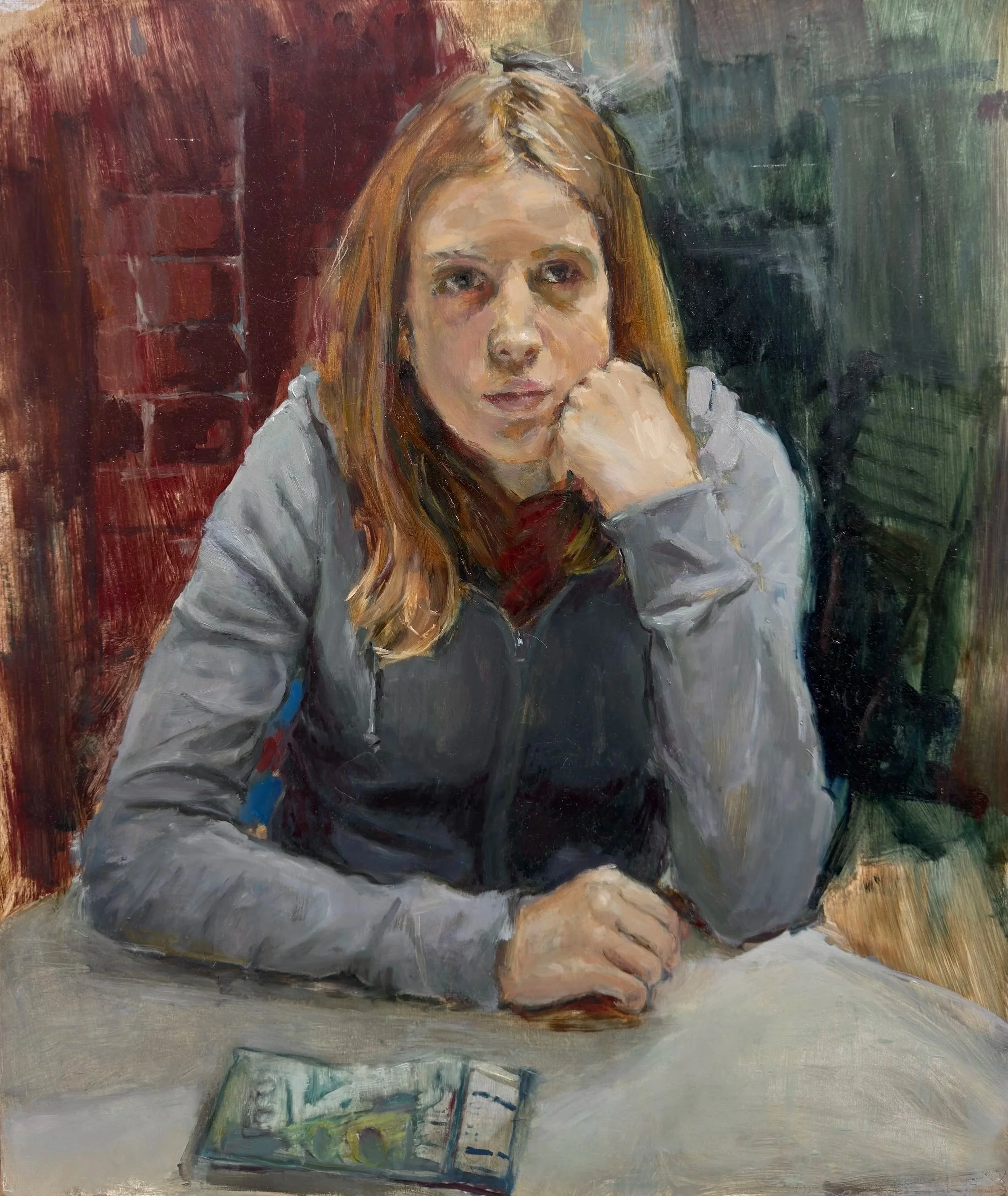 Passing Time
17 x 20,  oil on board