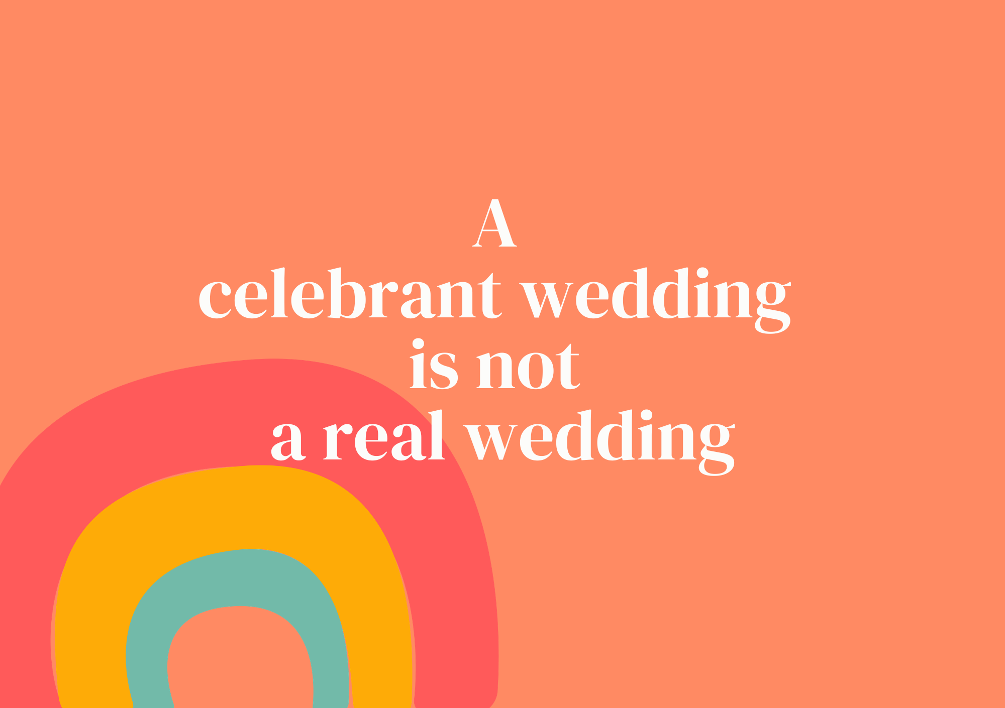 What’s the point of a celebrant?
