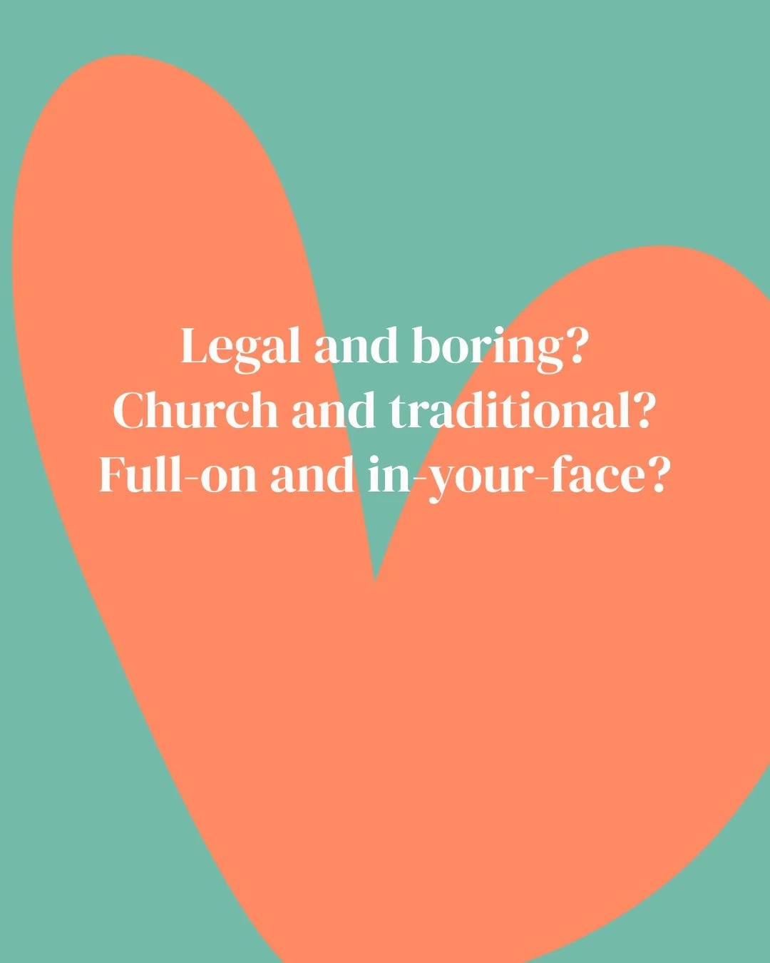 There are a lot of ways to do a wedding.⁠
⁠
Especially when it&rsquo;s not your first one⁠
(or you&rsquo;re old enough to remember Charles and Di's).⁠
⁠
You&rsquo;re older⁠
Wiser⁠
Choosier⁠
⁠
And a lot less interested in doing something just because 