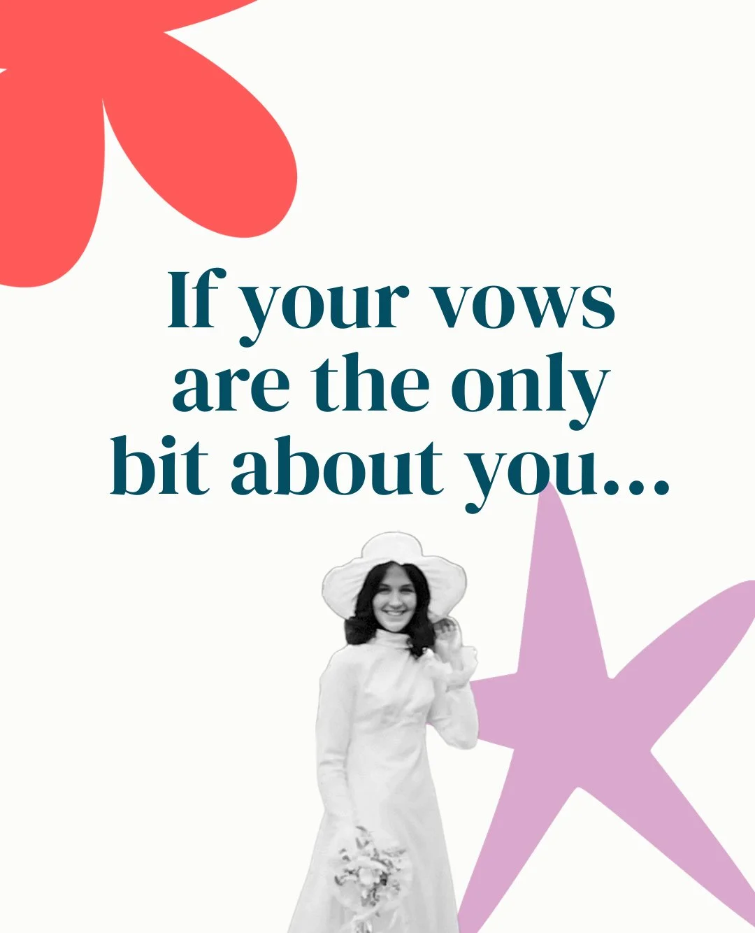 You hear this a lot from people who had a registrar wedding&hellip;⁠
⁠
&rdquo;We decided to write our own vows and I&rsquo;m so glad we did. It was one of my most favourite things about the day.&rdquo;⁠
⁠
And I'm never surprised.⁠
⁠
Of course it was,