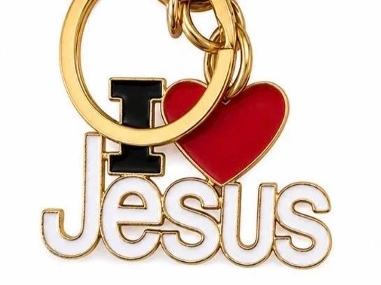 I <3 Jesus Bag Charm