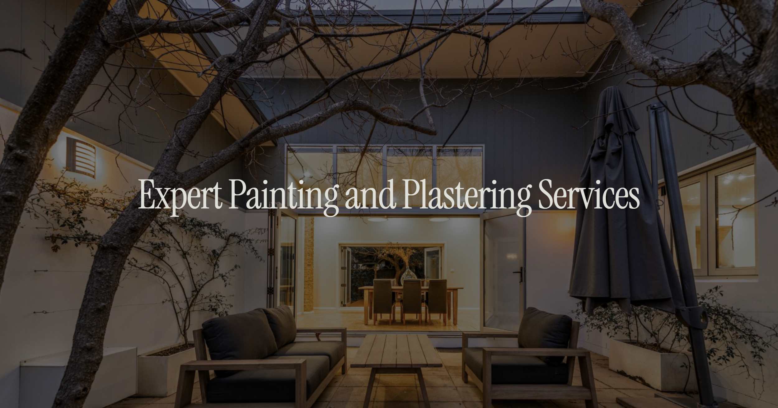 Freshly painted outdoor patio showcasing professional exterior painting, durable finishes, and a clean, modern look for residential properties in Canberra.