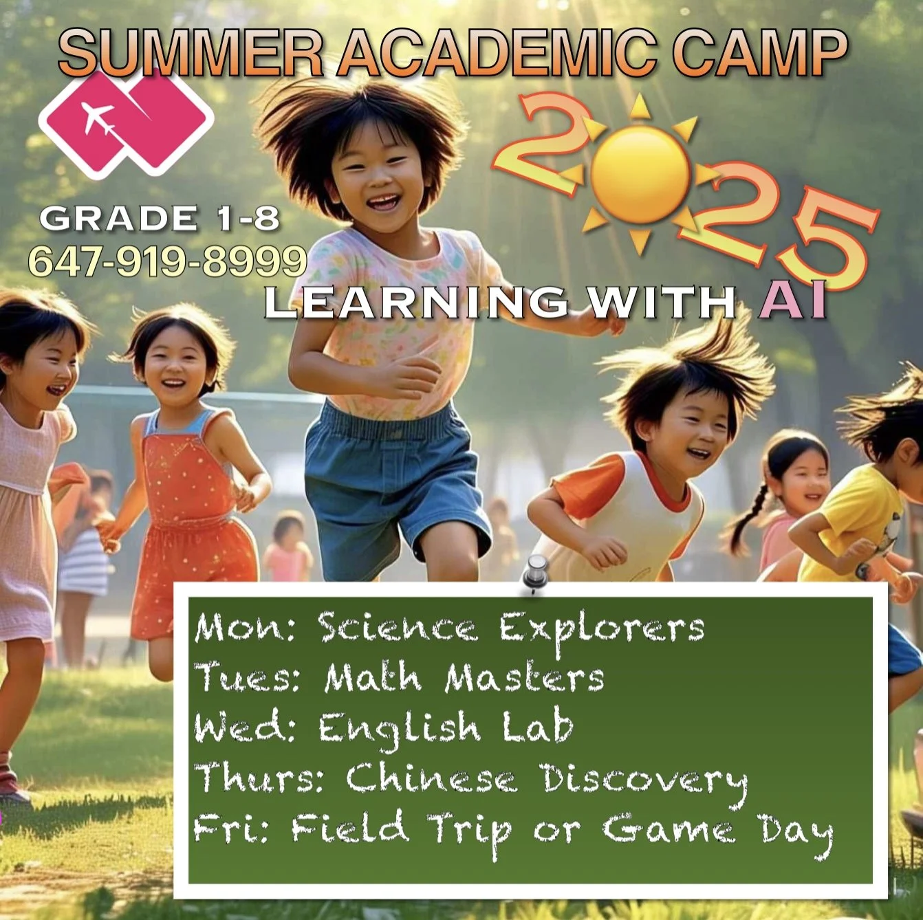 2025 Summer Academic Camp Finally Launched