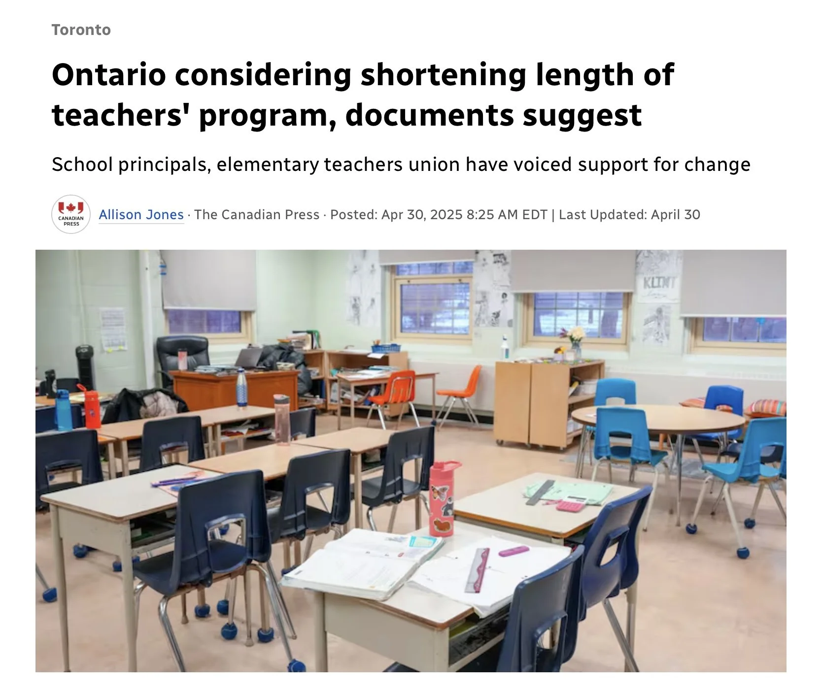 Ontario Makes It Easier to Become a Certified Teacher: What Parents Should Know