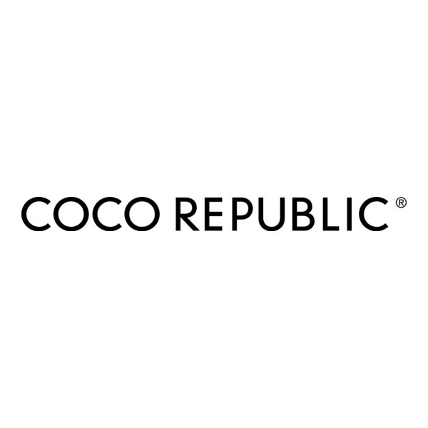 Logo of Coco Republic in black text on a white background.