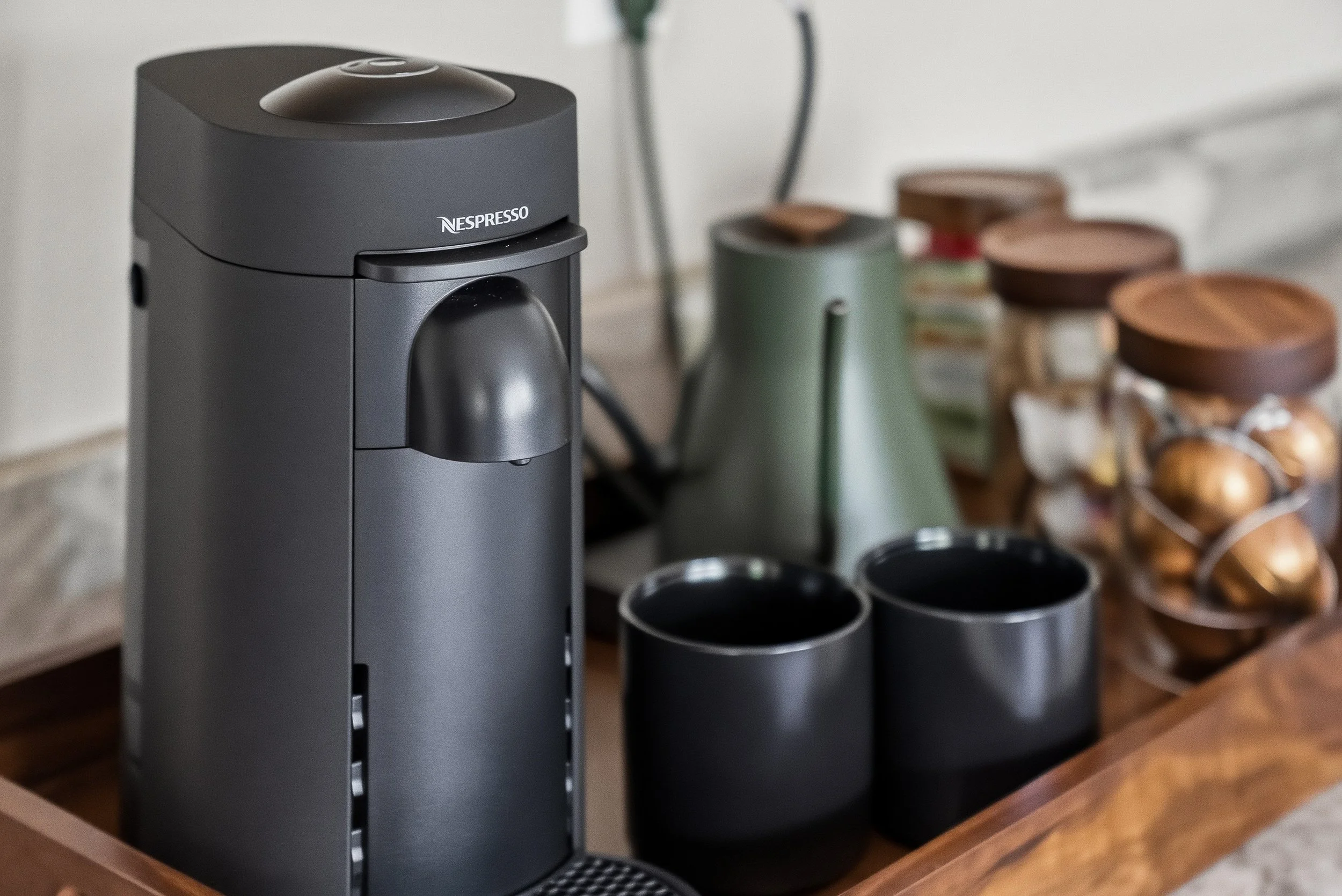 Nespresso bar to make your mornings brighter.