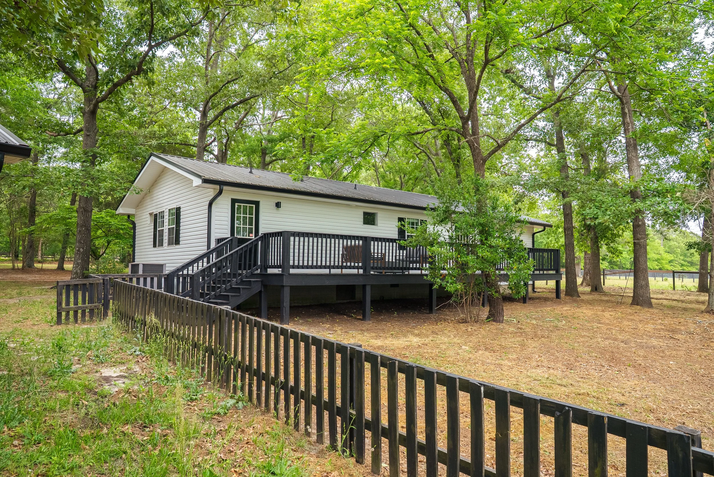The Cottage sits on the edge of Kittsfield Farm, private yet accessible.