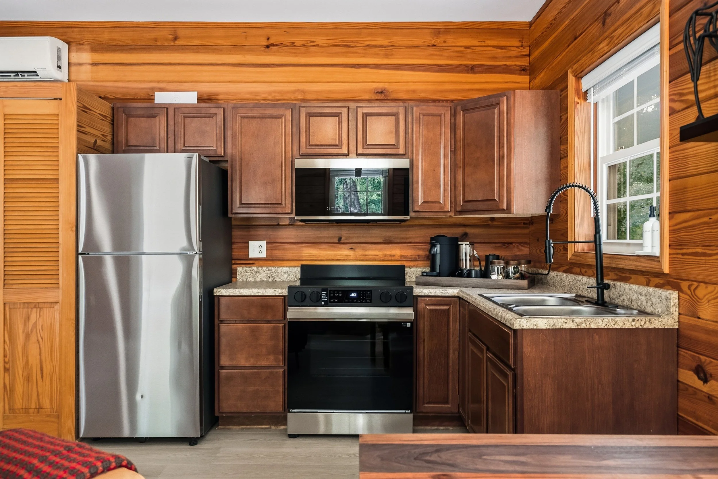 Full kitchen with all the amenities you'll need.