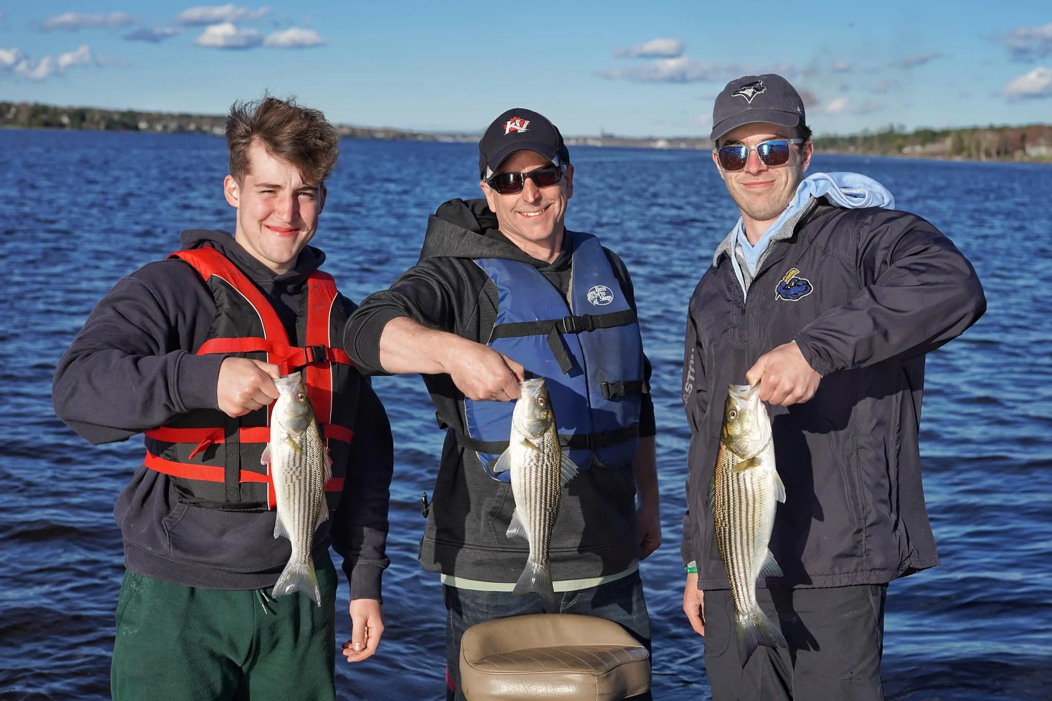 Striped bass guided tours in Miramichi New Brunswick